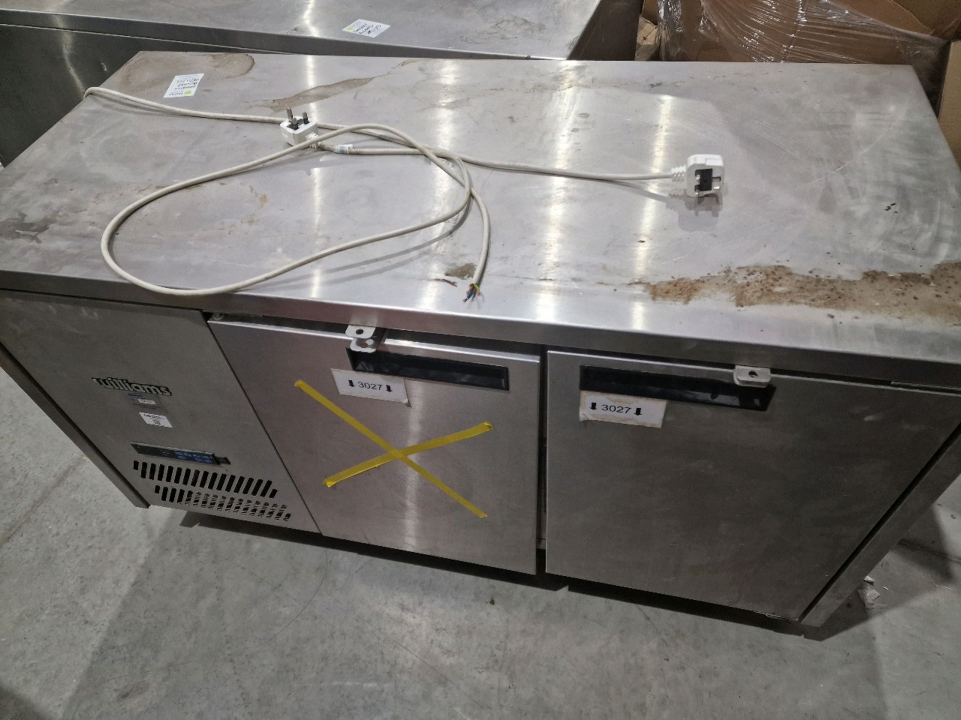 Williams 2 Door Bench Fridge