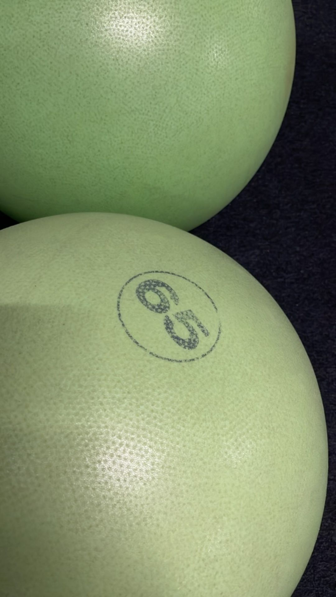 3 x Reebok 65 Exercise Balls - Bild 2 aus 4