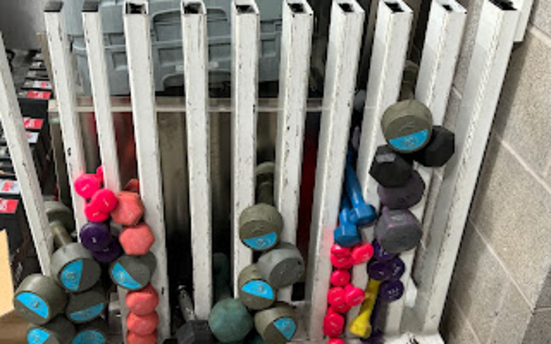 Studio Dumbell Rack With Assorted Dumbells - Image 2 of 4
