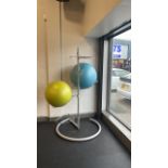 Exercise Balls & Stand x2