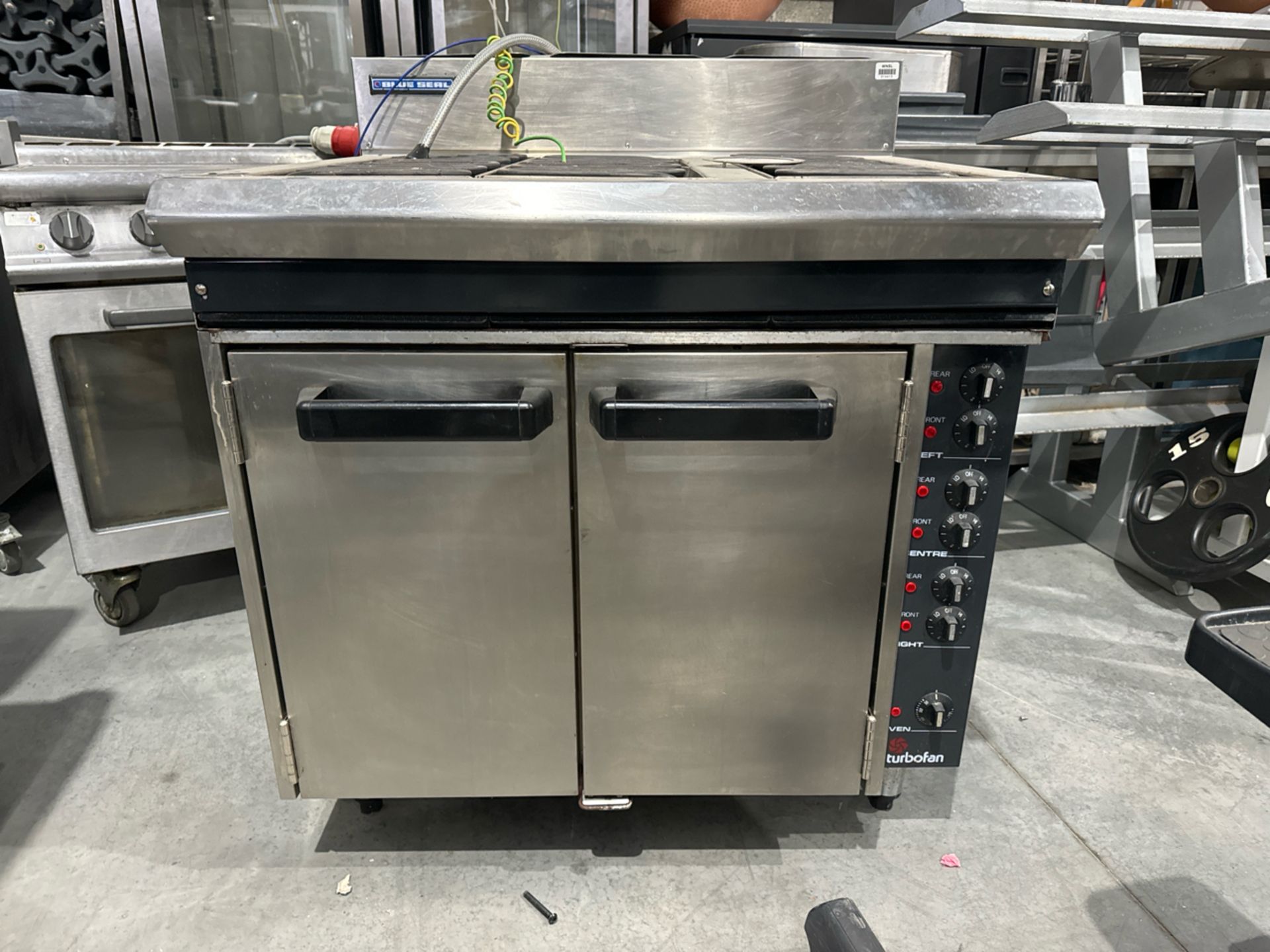 Blue Seal Oven Six Burner Cooker