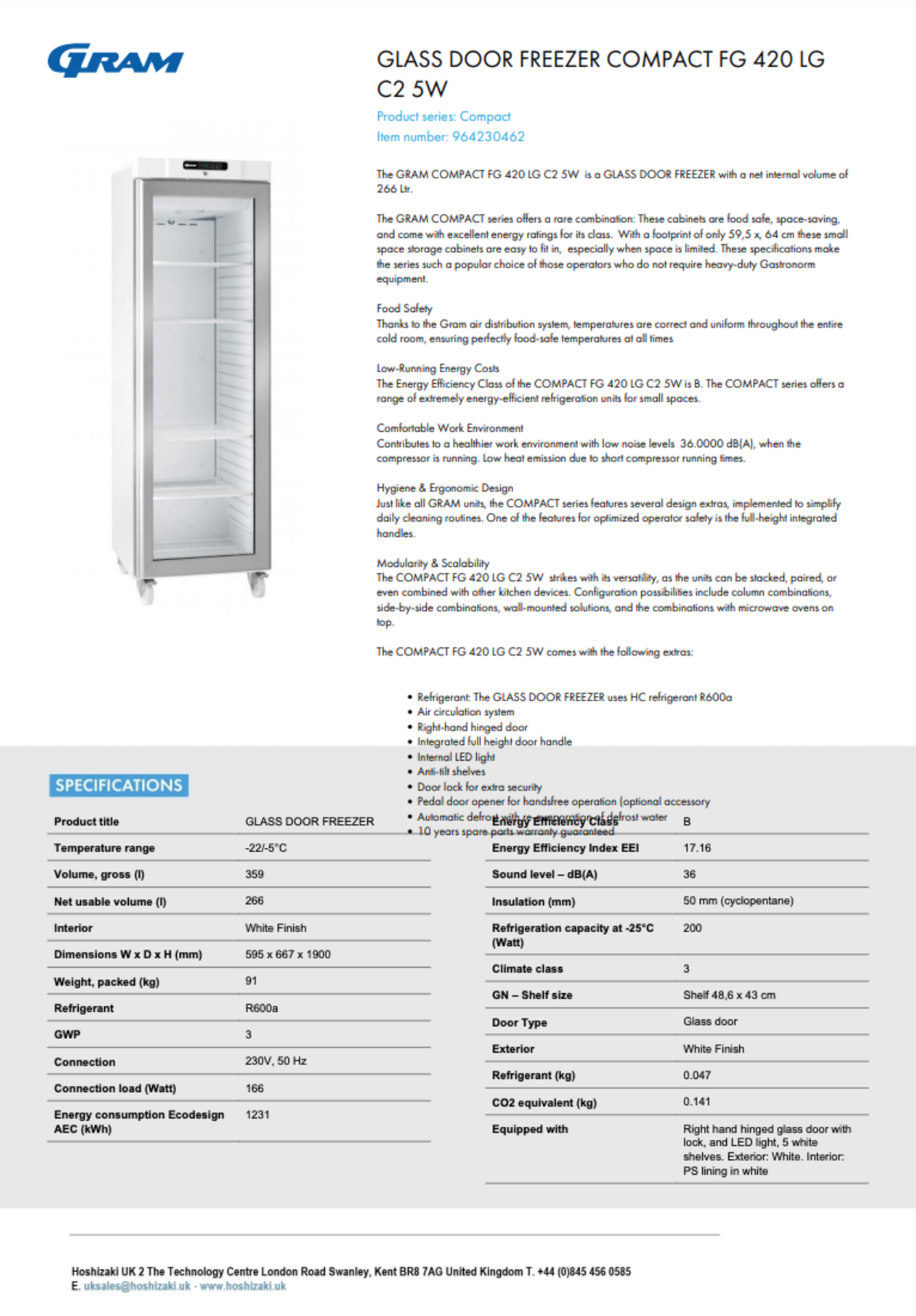 Hoshizaki ECO MIDI K 60 LAG 4N - Image 7 of 7