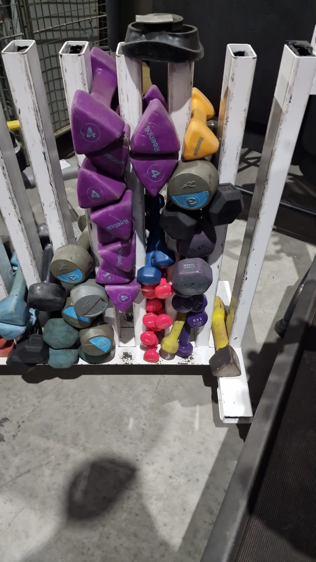 Studio Dumbell Rack With Assorted Dumbells - Image 4 of 4