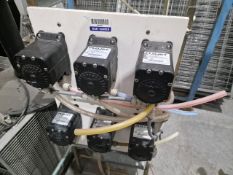 Flojet Syrup Pumps x6