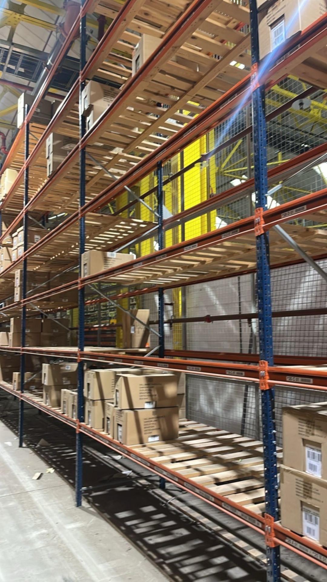 Run of 12 Bays Of Boltless Industrial Pallet Racking - Image 8 of 11