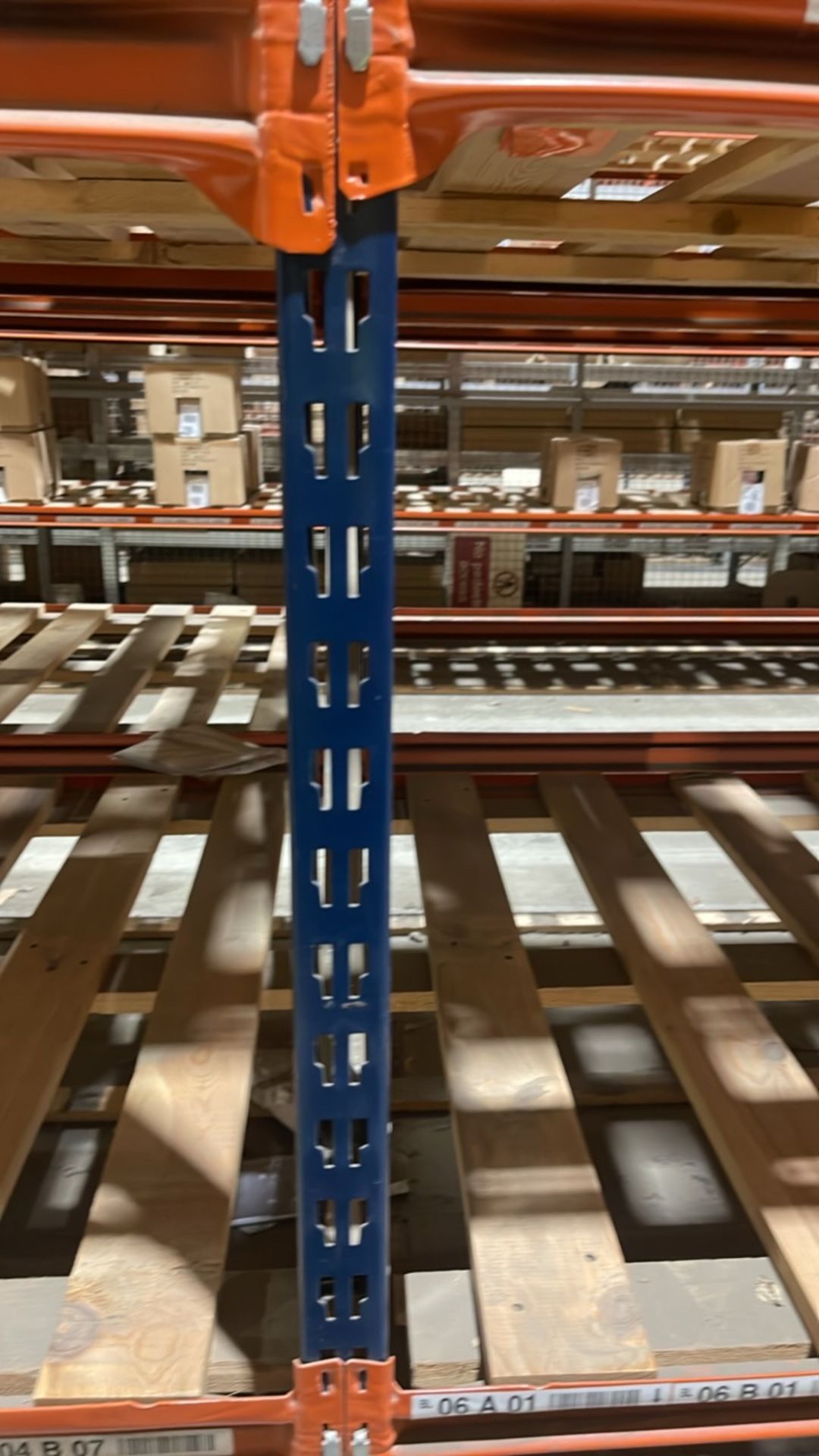 Run Of 24 Bays Of Back To Back Boltless Industrial Pallet Racking - Image 8 of 11
