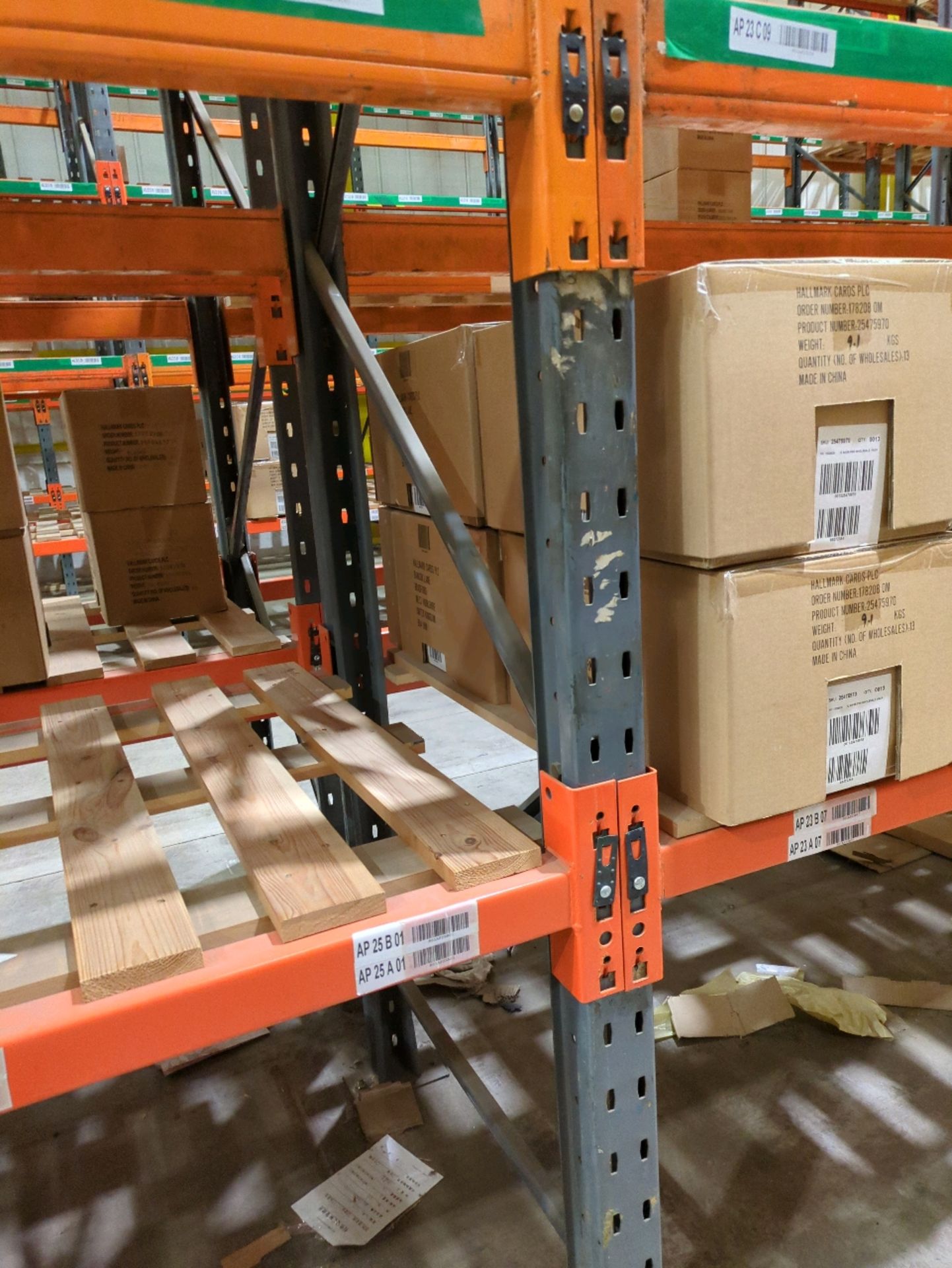 Run Of 42 Bays Of Back To Back Boltless Industrial Pallet Racking - Image 9 of 17