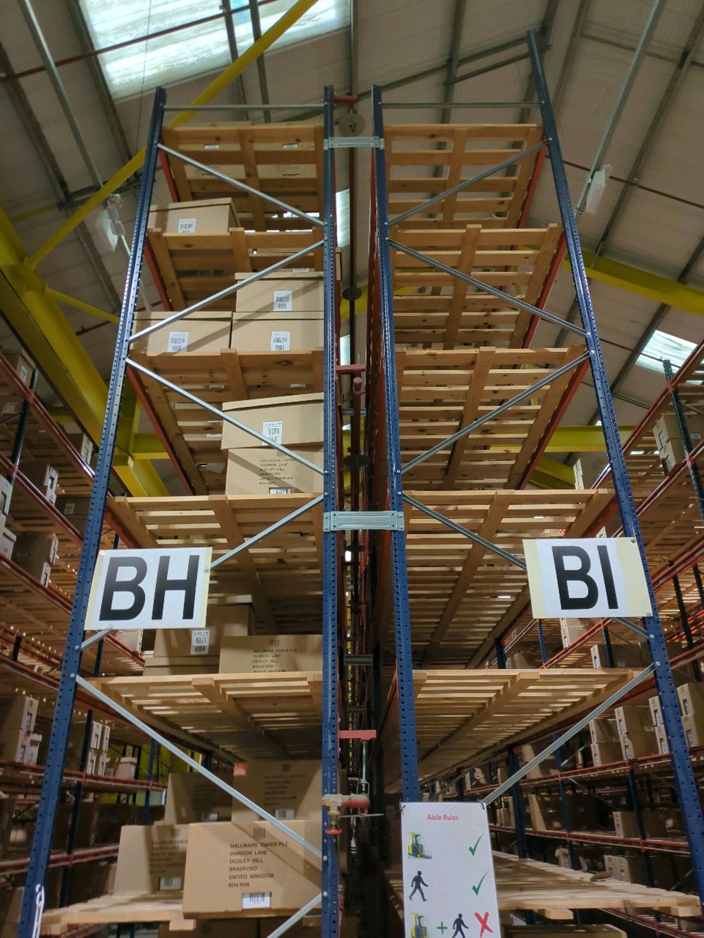 Run Of 24 Bays Of Back To Back Boltless Industrial Pallet Racking - Image 11 of 11