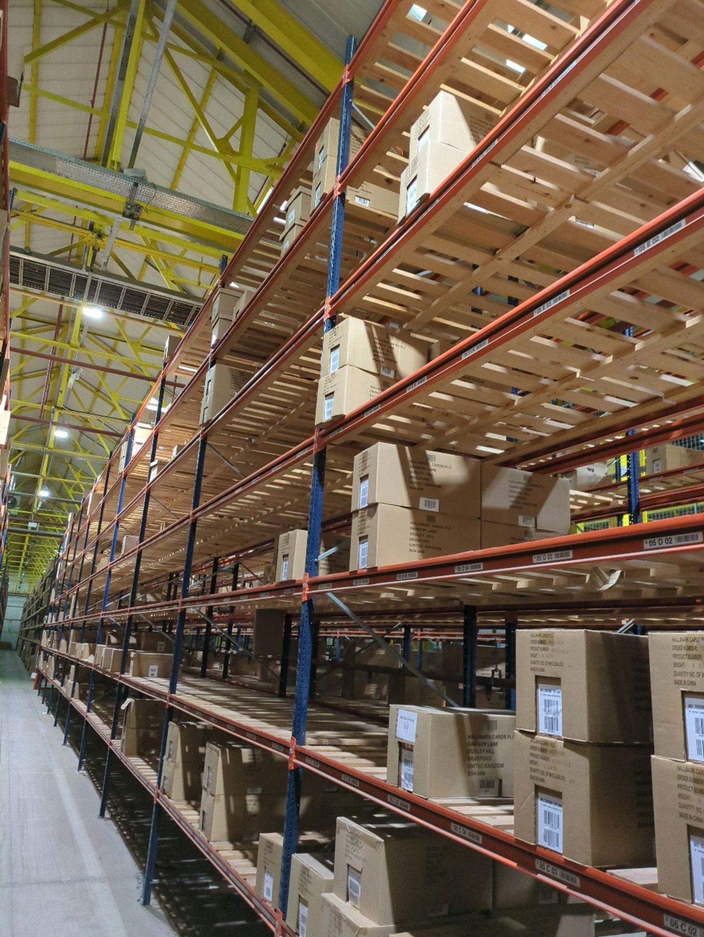 Run Of 24 Bays Of Back To Back Boltless Industrial Pallet Racking - Image 10 of 10