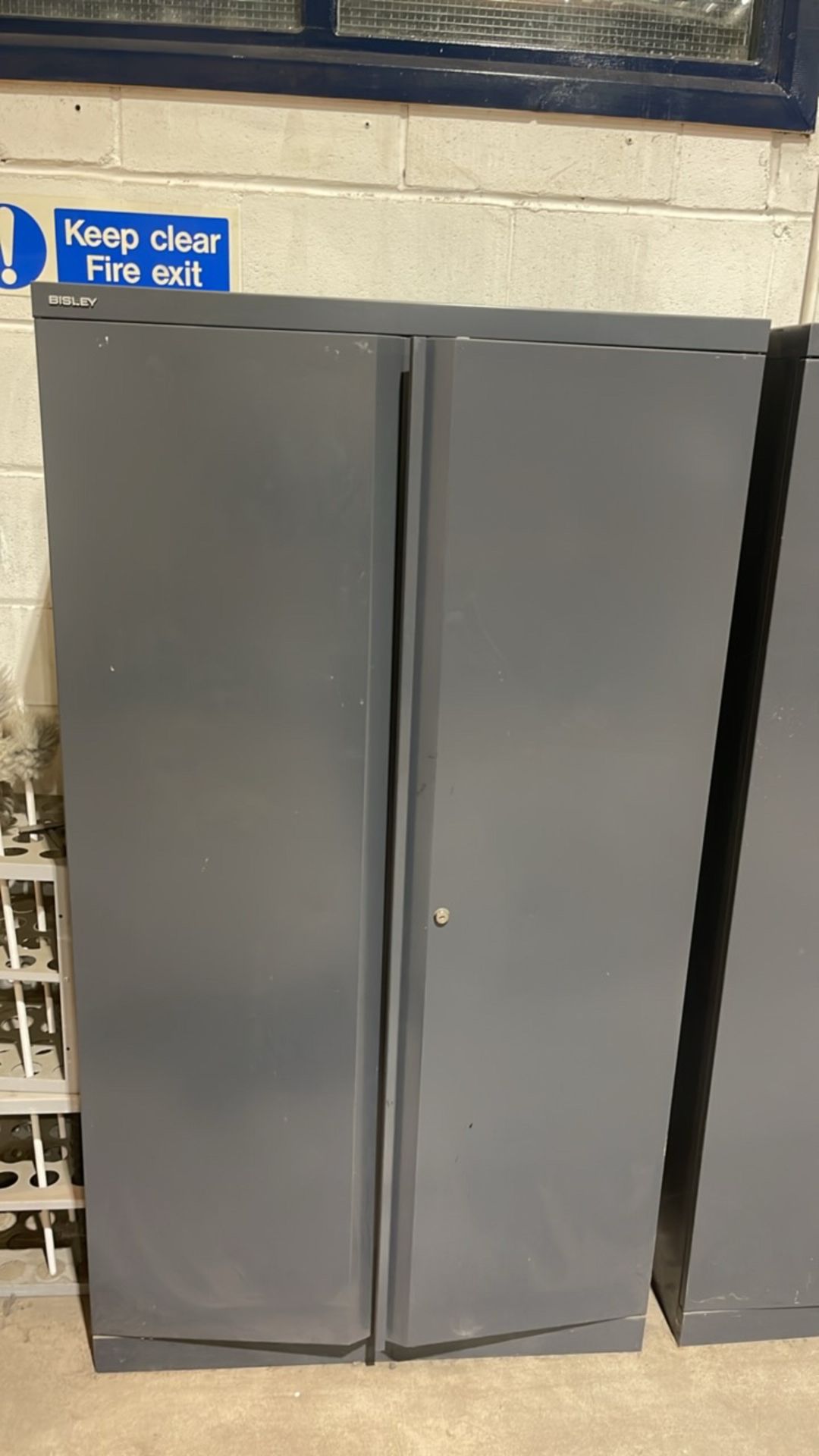 Pair Of Bisley Metal Storage Cupboards - Image 3 of 6