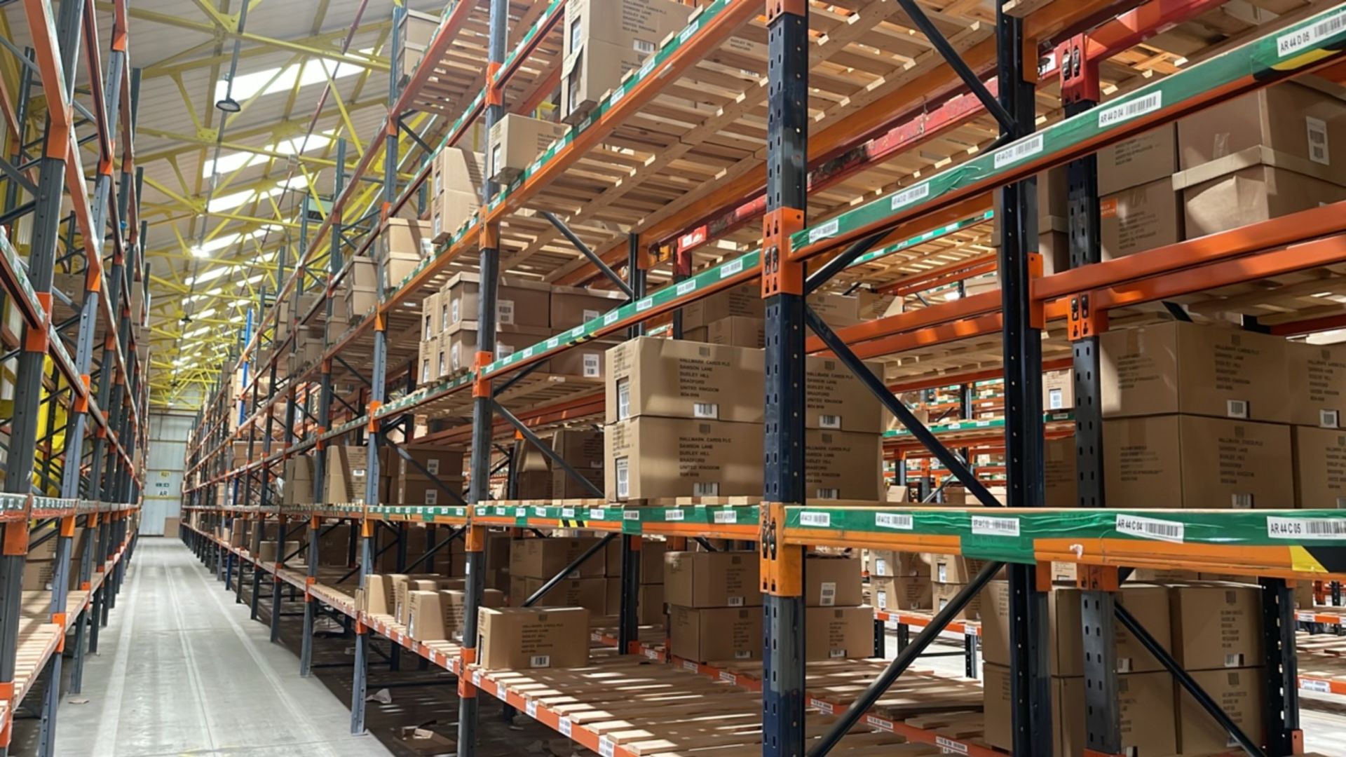 Run Of 44 Bays Of Back To Back Boltless Industrial Pallet Racking - Image 4 of 13