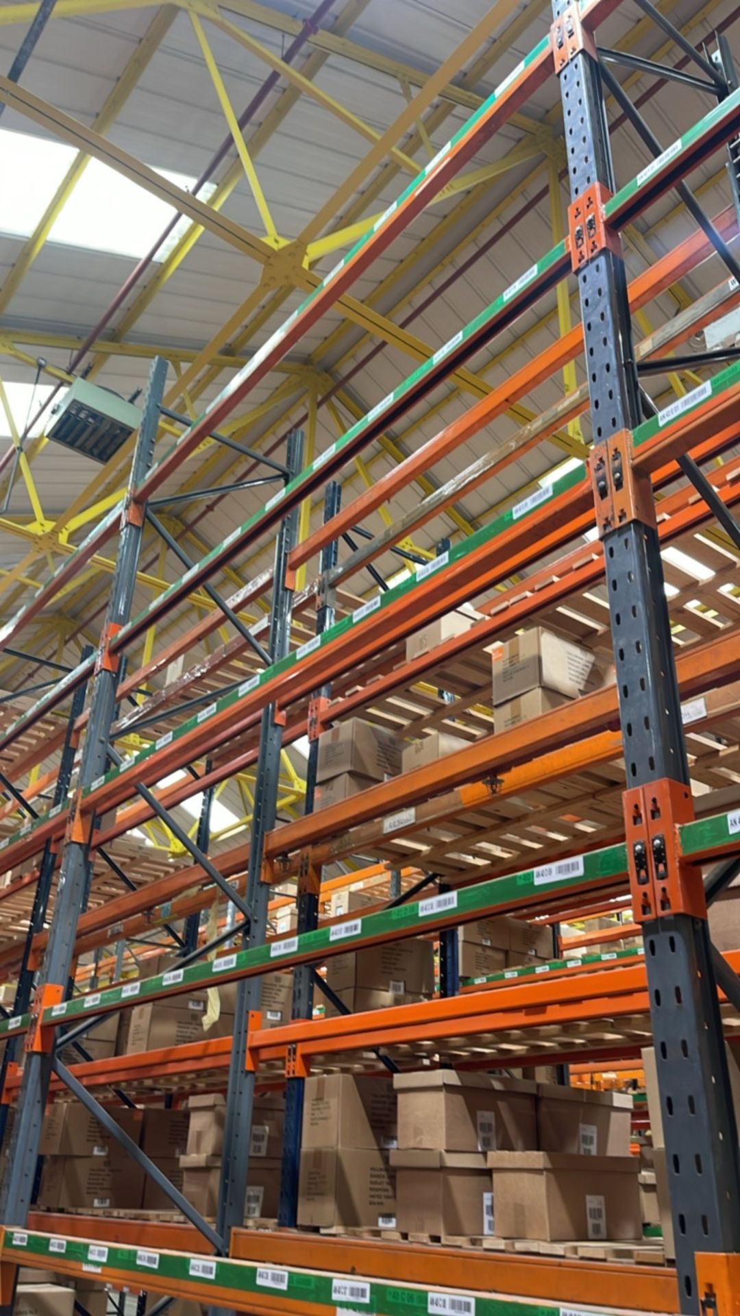 Run Of 44 Bays Of Back To Back Boltless Industrial Pallet Racking - Image 10 of 13