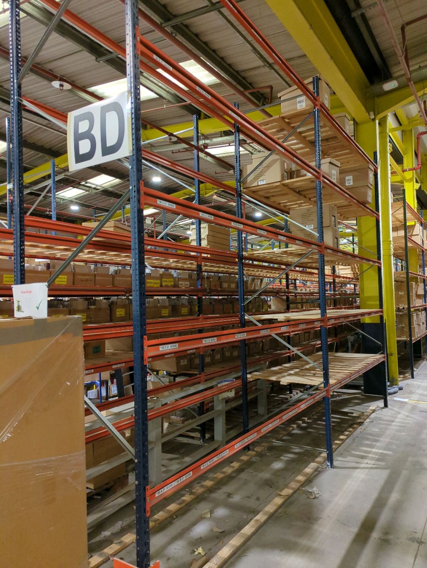 Run Of 9 Bays Of Boltless Industrial Pallet Racking - Image 13 of 13