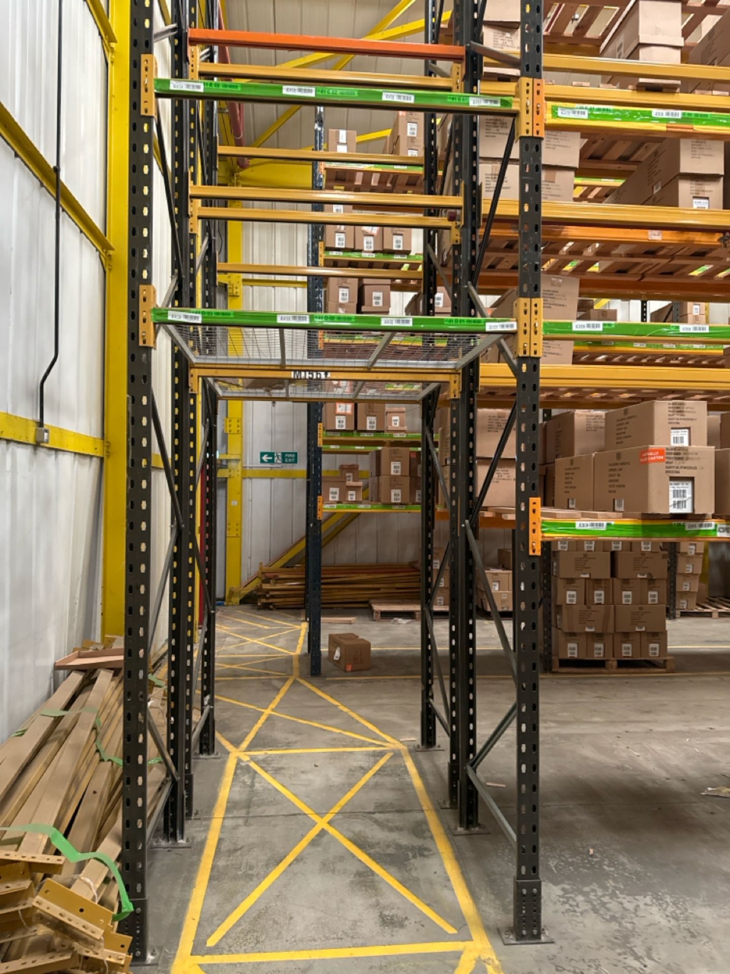 Run Of 42 Bays Of Back To Back Boltless Industrial Pallet Racking - Image 15 of 15