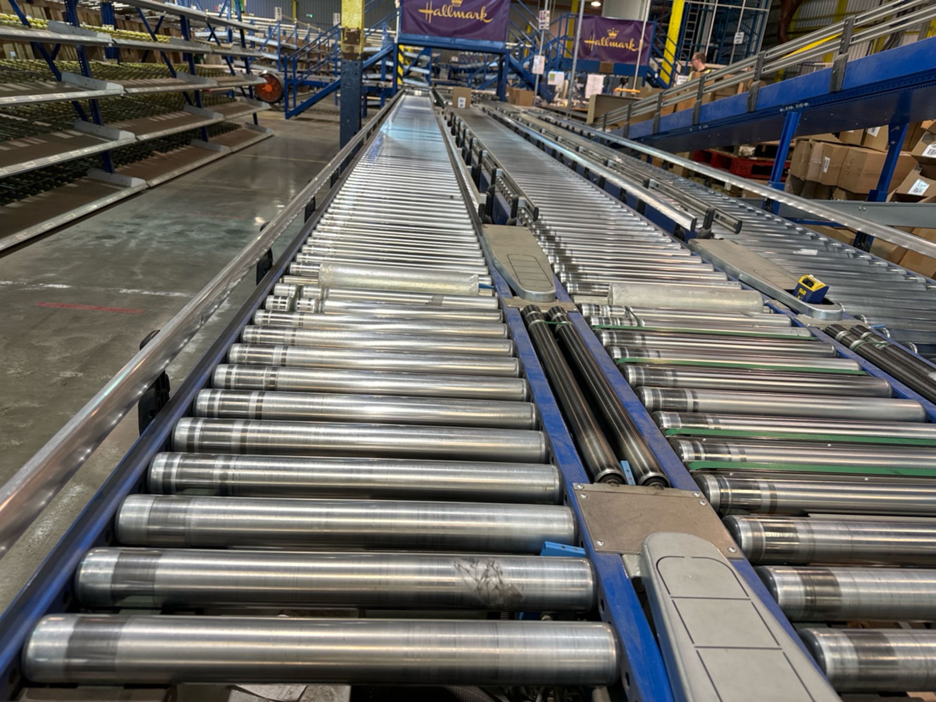 Motorised Roller Conveyor - 2 Runs - Image 2 of 8