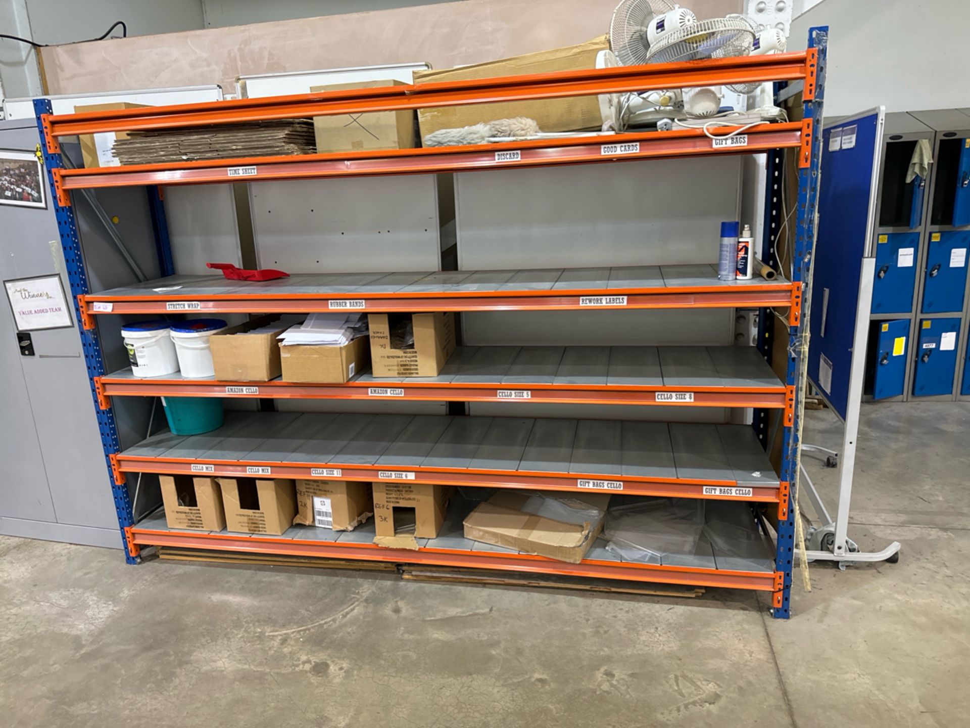 1 Bay Of Boltless Metal Shelving - Image 2 of 4