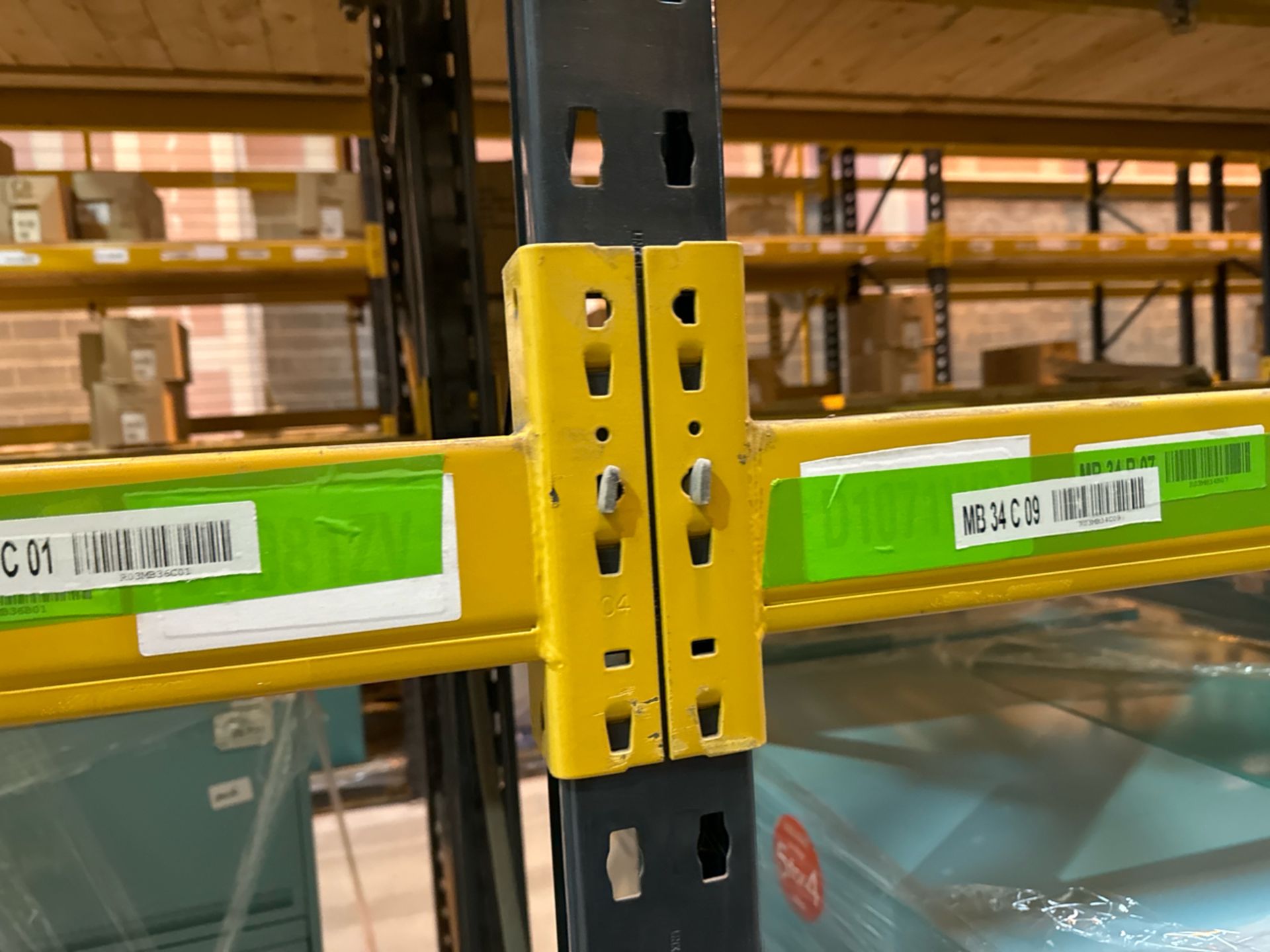 Run Of 36 Bays Of Back To Back Boltless Industrial Pallet Racking - Image 7 of 11