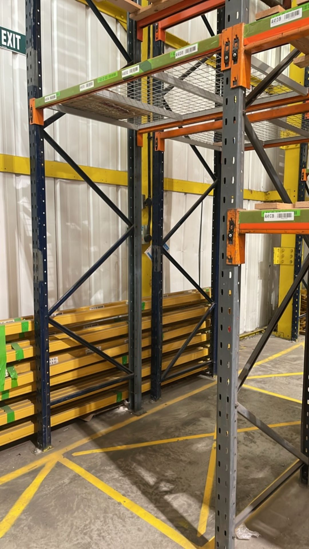 Run Of 44 Bays Of Back To Back Boltless Industrial Pallet Racking - Image 12 of 13