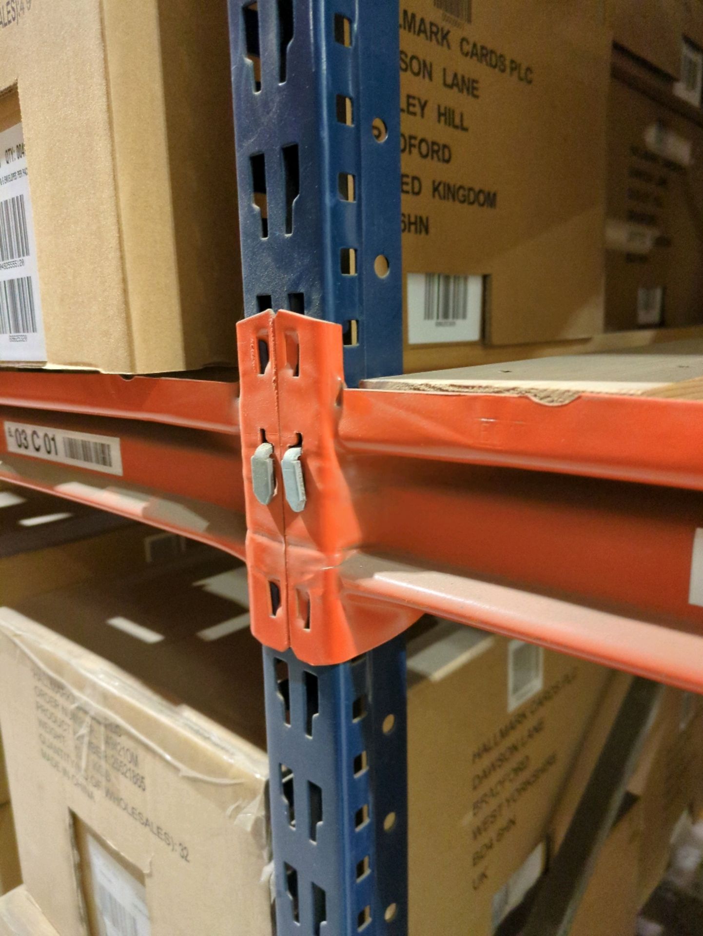 Run Of 24 Bays Of Back To Back Boltless Industrial Pallet Racking - Image 6 of 10