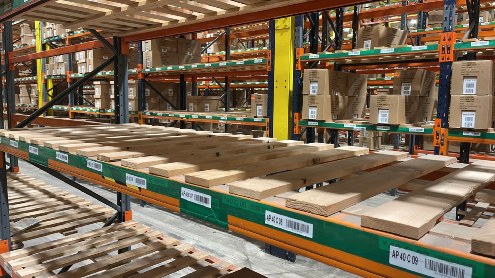 Run Of 20 Bays Of Boltless Industrial Pallet Racking - Image 9 of 11
