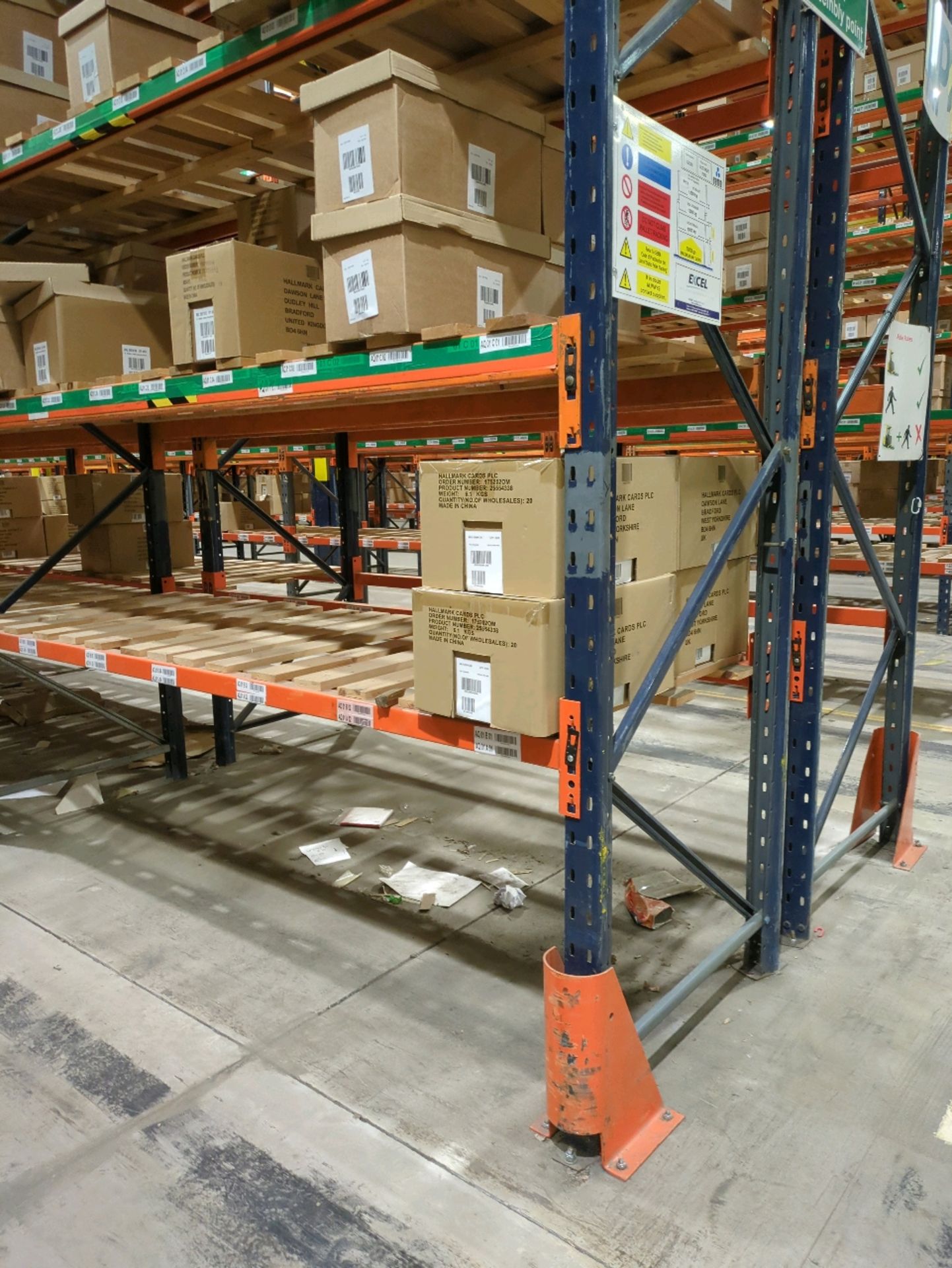 Run Of 42 Bays Of Back To Back Boltless Industrial Pallet Racking - Image 3 of 17