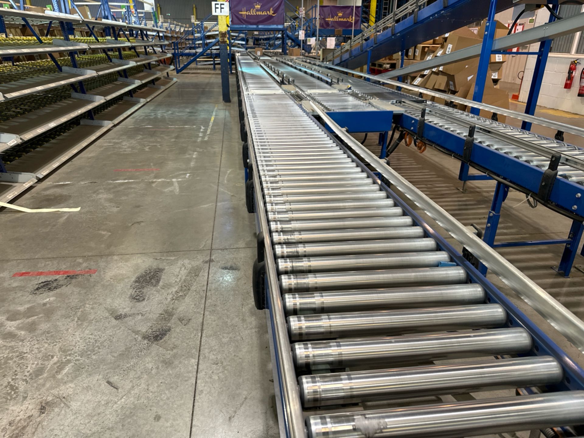 Motorised Roller Conveyor - 2 Runs - Image 8 of 8