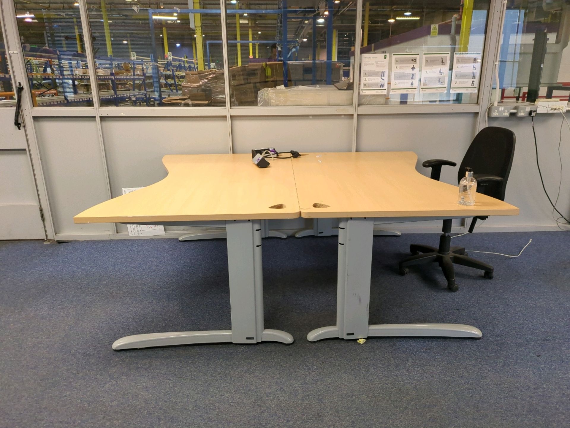 2x Office Desk & Chair