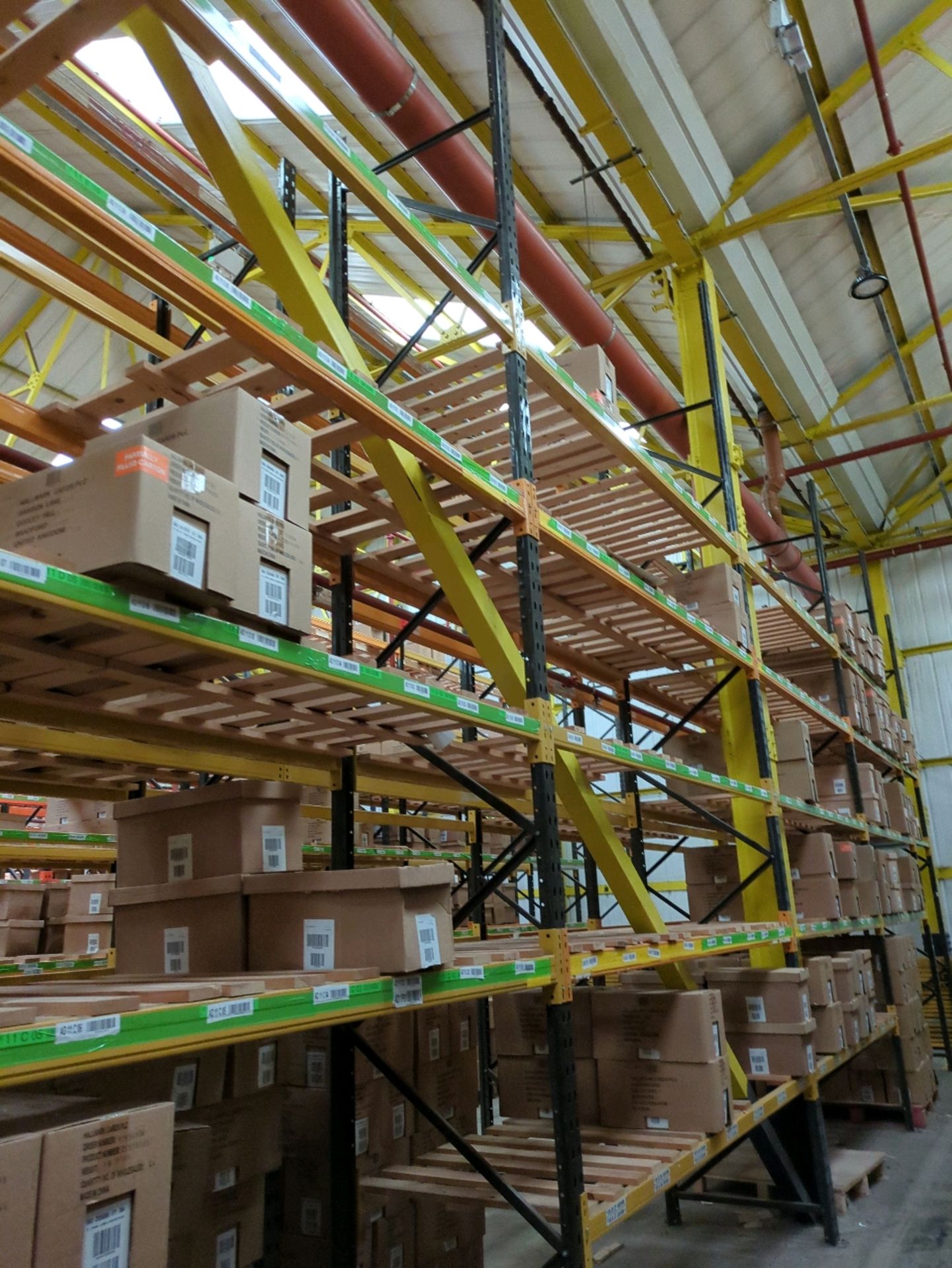 Run Of 42 Bays Of Back To Back Boltless Industrial Pallet Racking - Image 17 of 22