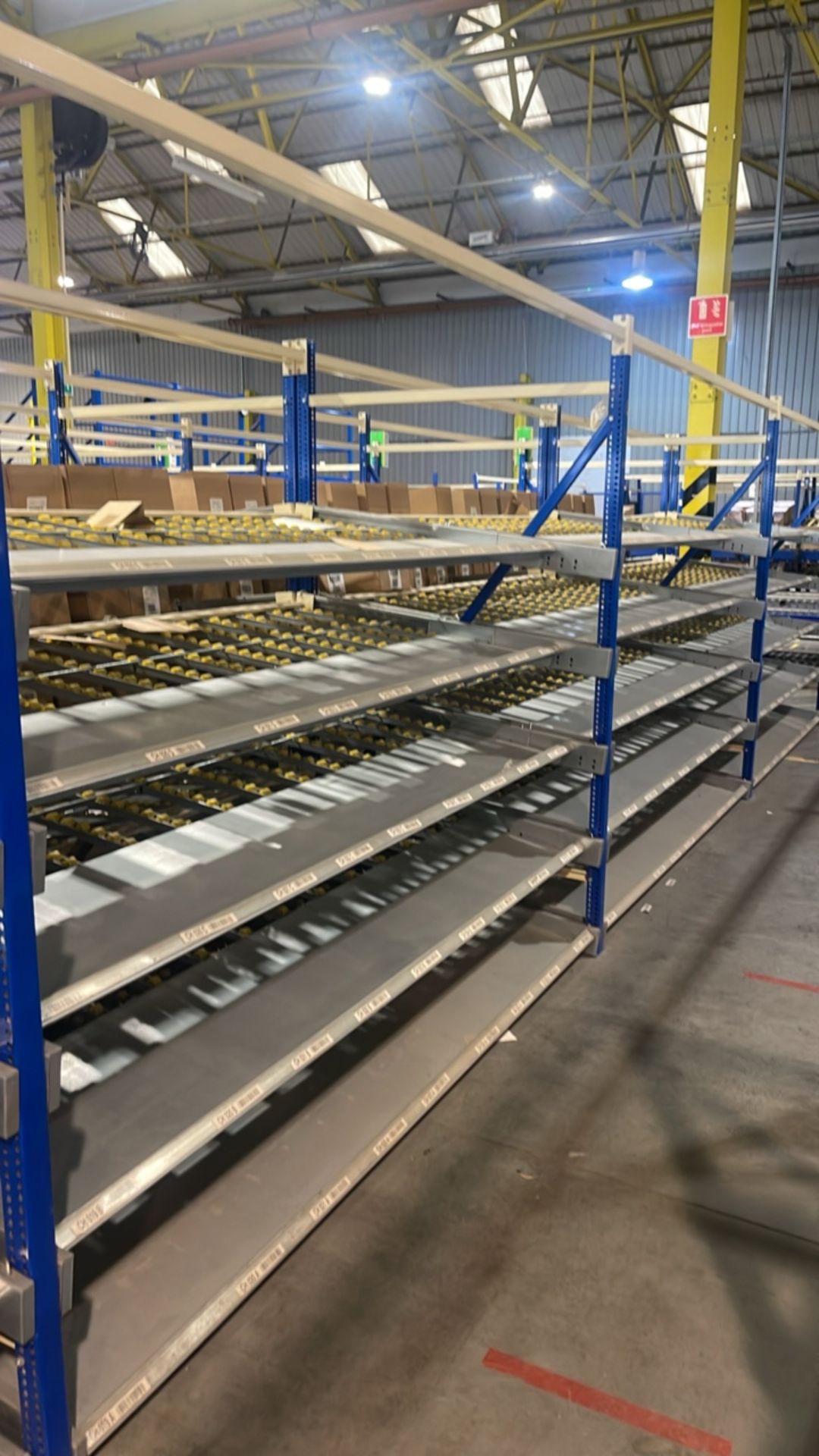 A Run Of 5 Bays Of Flow Racks - Image 9 of 10