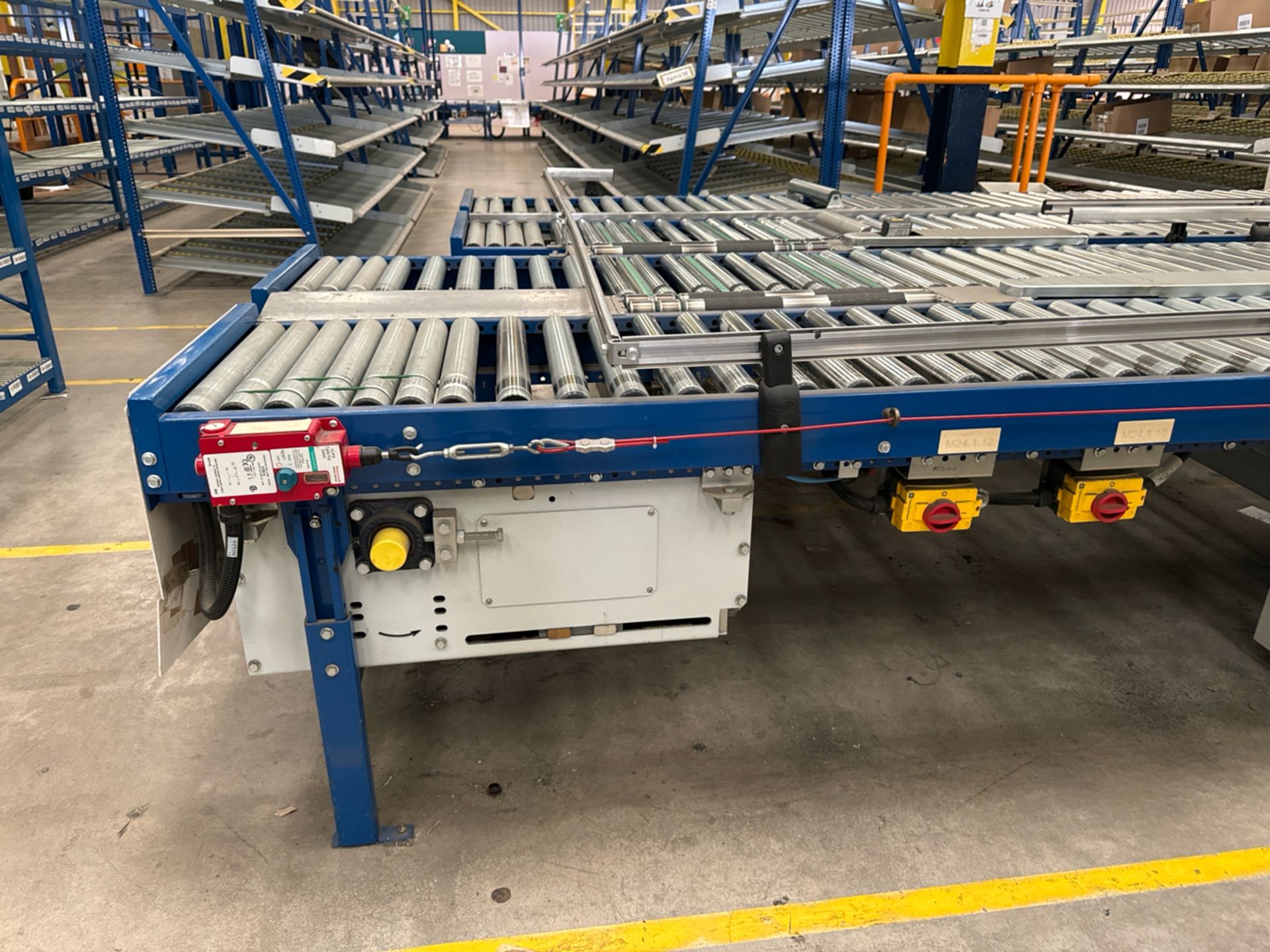 Motorised Roller Conveyor - 2 Rows - Image 6 of 7