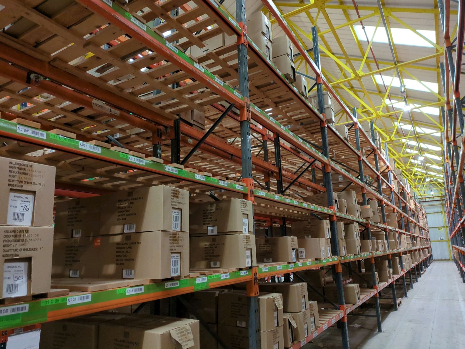 Run Of 44 Bays Of Back To Back Boltless Industrial Pallet Racking - Image 12 of 21