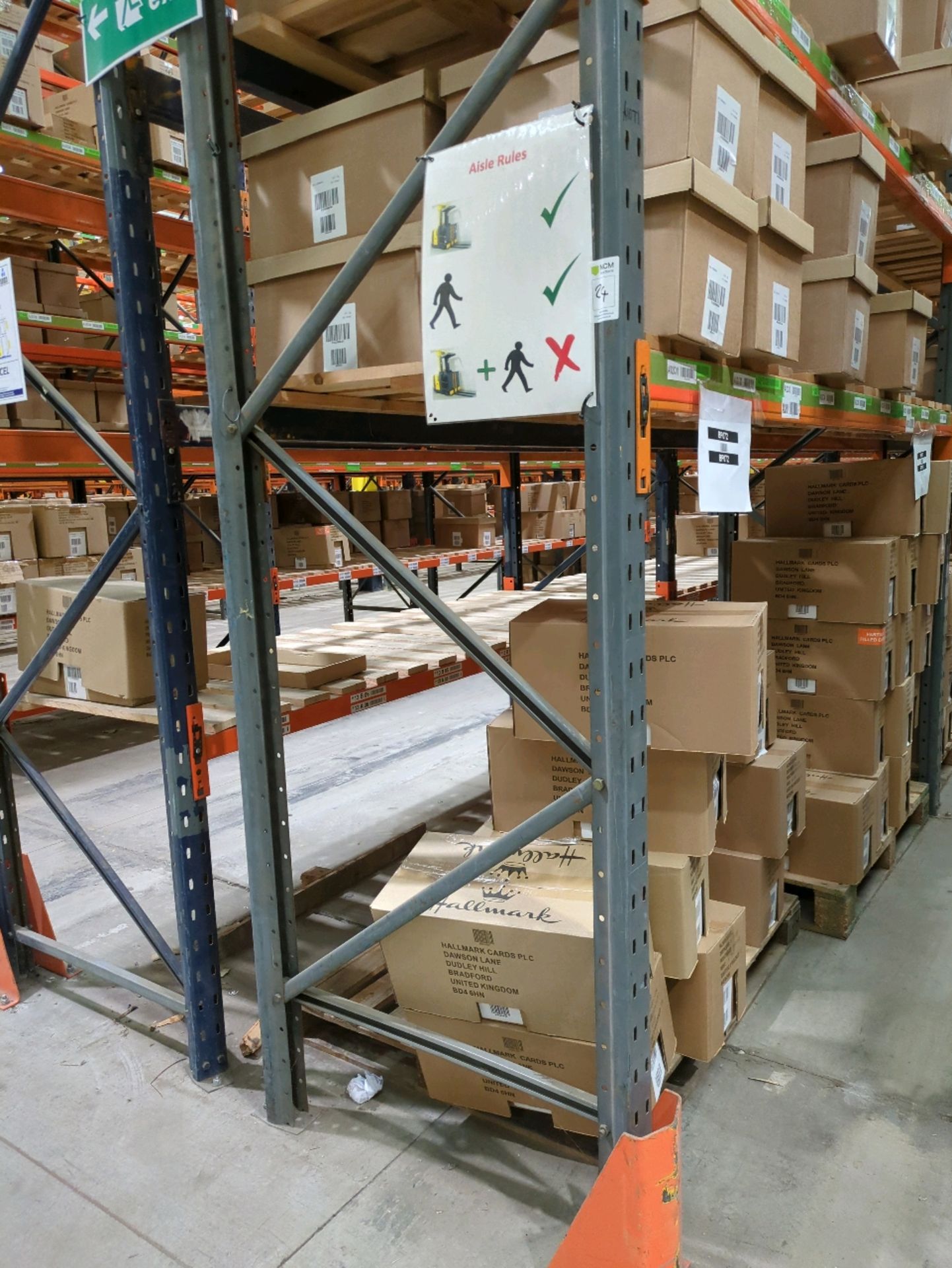 Run Of 44 Bays Of Back To Back Boltless Industrial Pallet Racking - Image 24 of 24