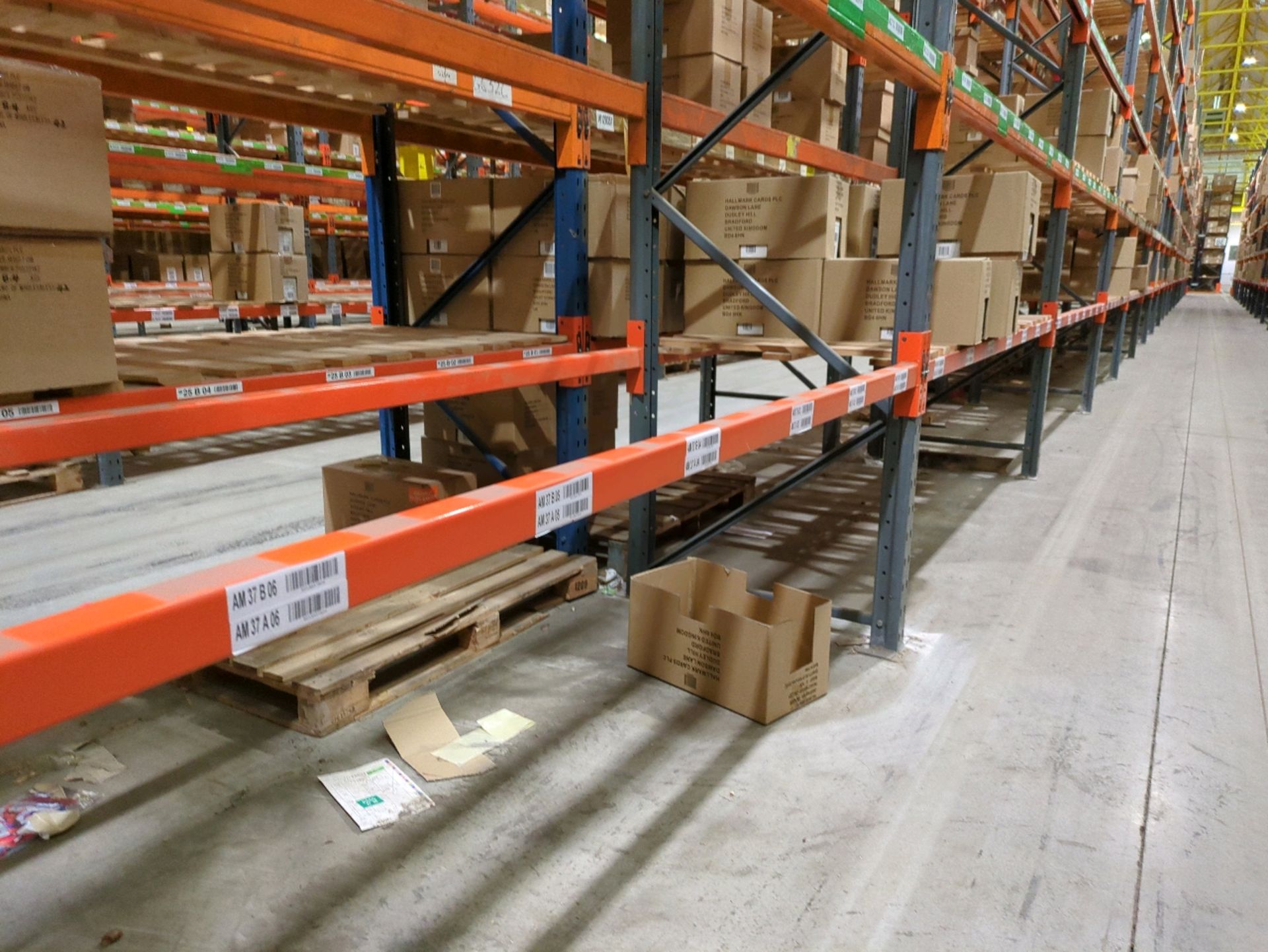 Run Of 44 Bays Of Back To Back Boltless Industrial Pallet Racking - Image 19 of 21