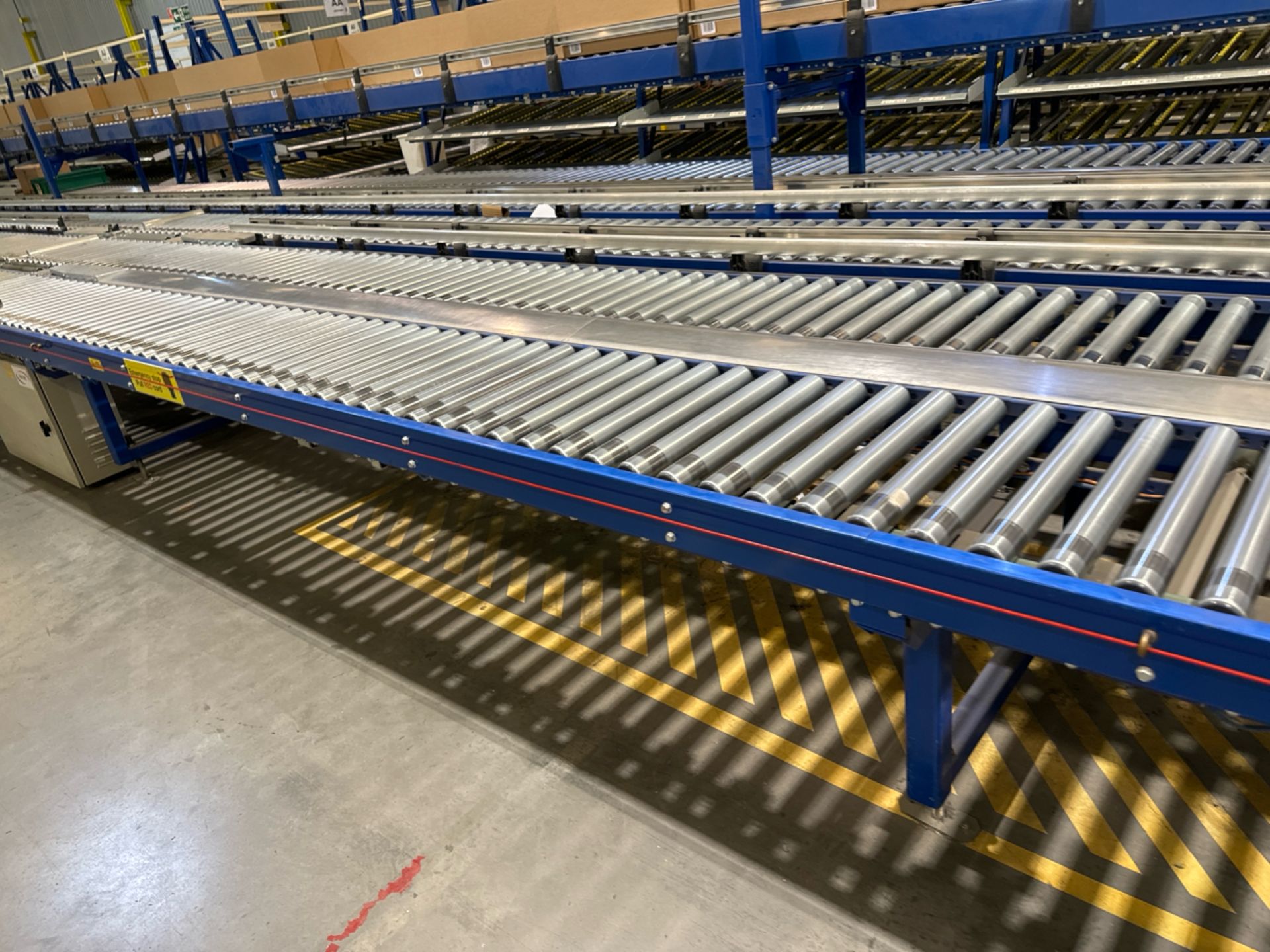 Motorised Roller Conveyor - 2 Runs - Image 7 of 9