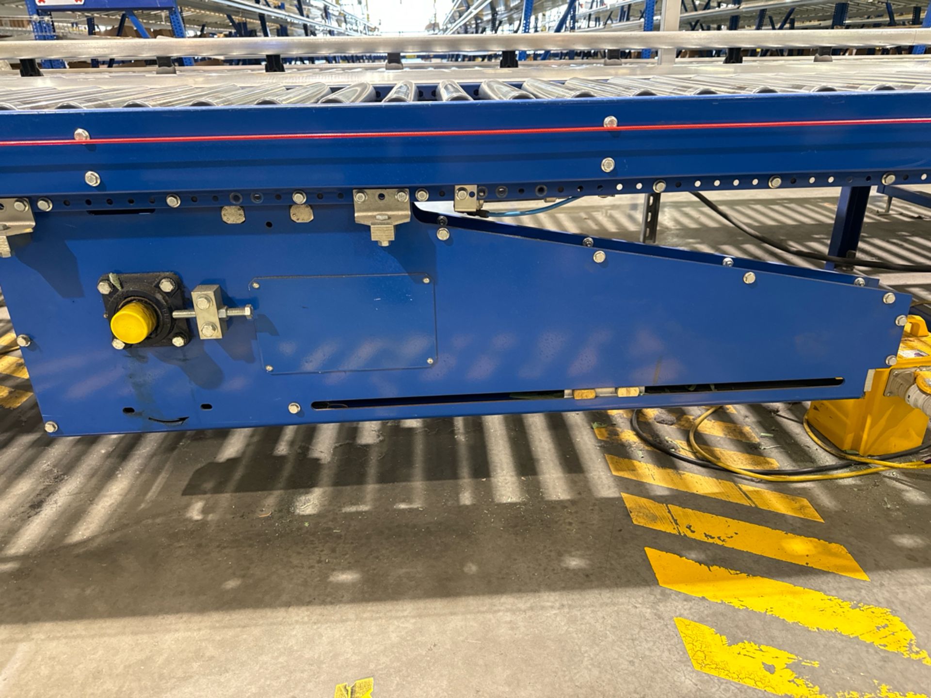 Motorised Roller Conveyor - 2 Rows - Image 4 of 10