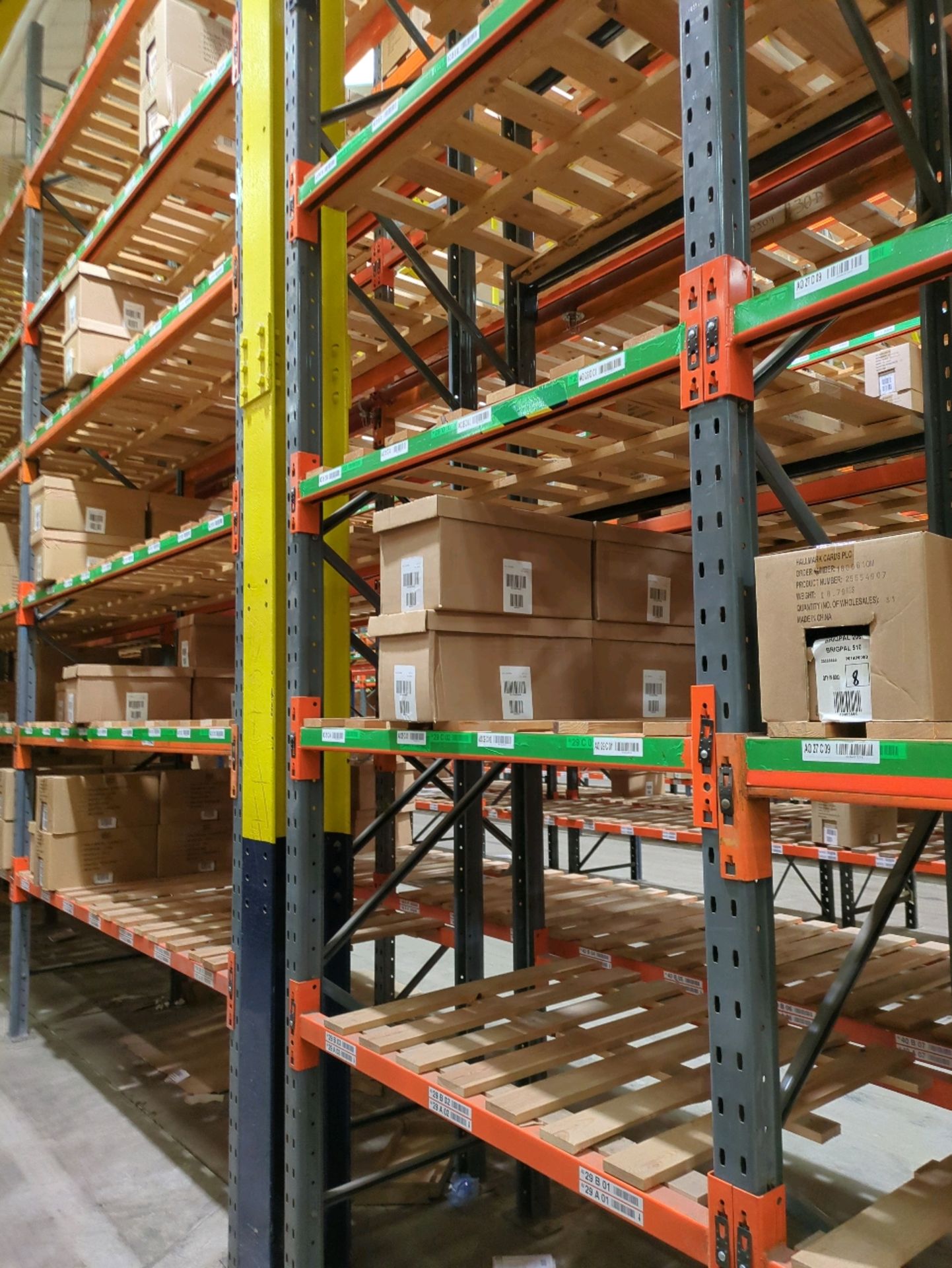 Run Of 43 Bays Of Boltless Industrial Pallet Racking - Image 14 of 21