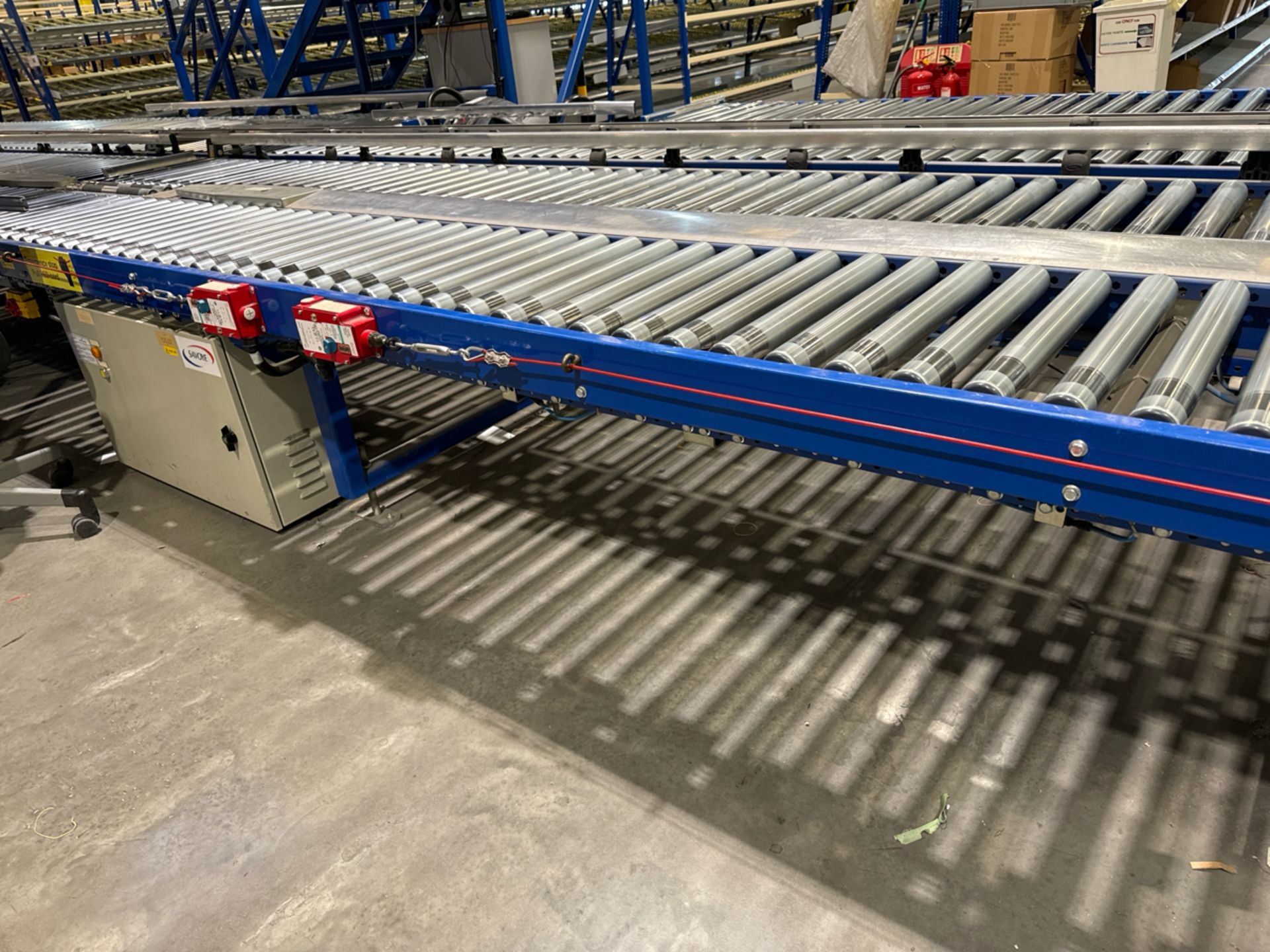 Motorised Roller Conveyor - 2 Rows - Image 7 of 8