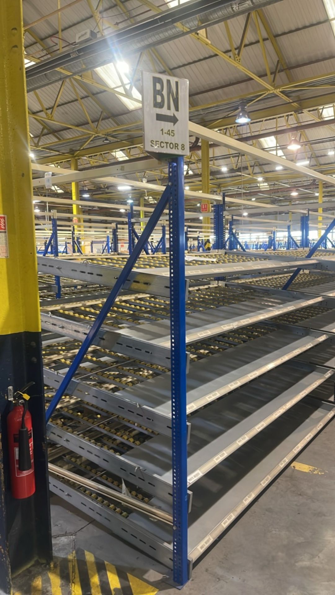 A Run Of 5 Bays Of Flow Racks - Image 10 of 10