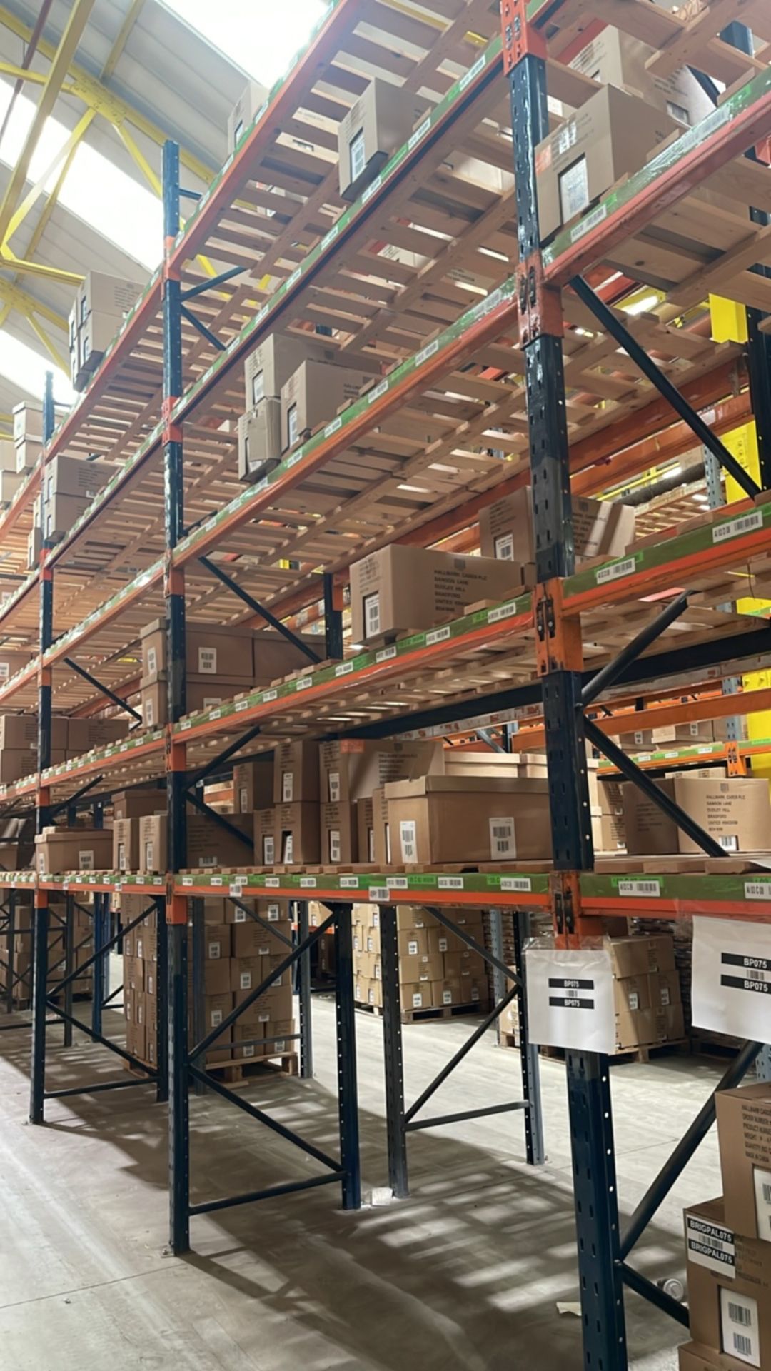 Run Of 44 Bays Of Back To Back Boltless Industrial Pallet Racking - Image 6 of 13