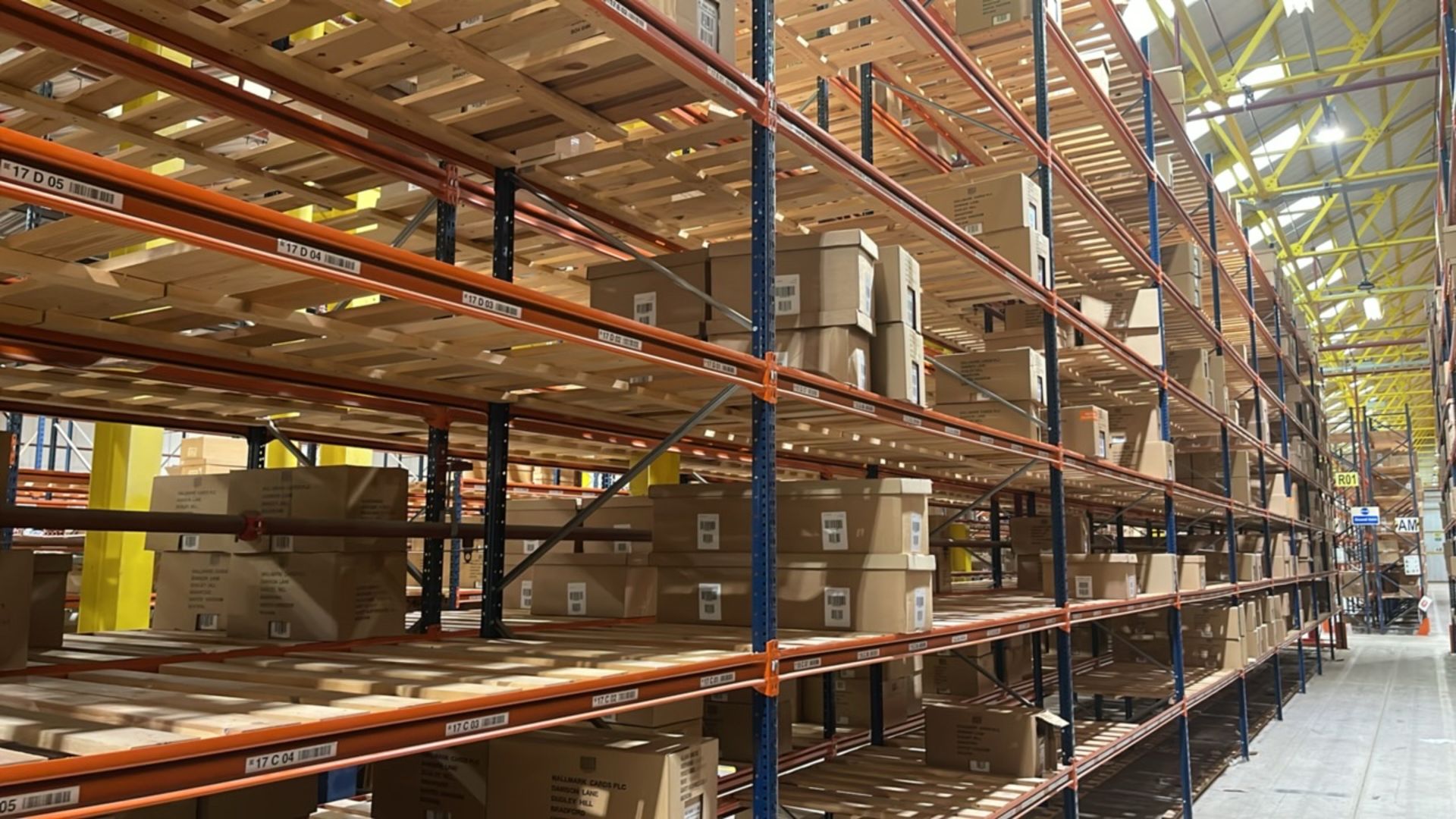 Run Of 20 Bays Of Back To Back Boltless Industrial Pallet Racking - Image 10 of 10