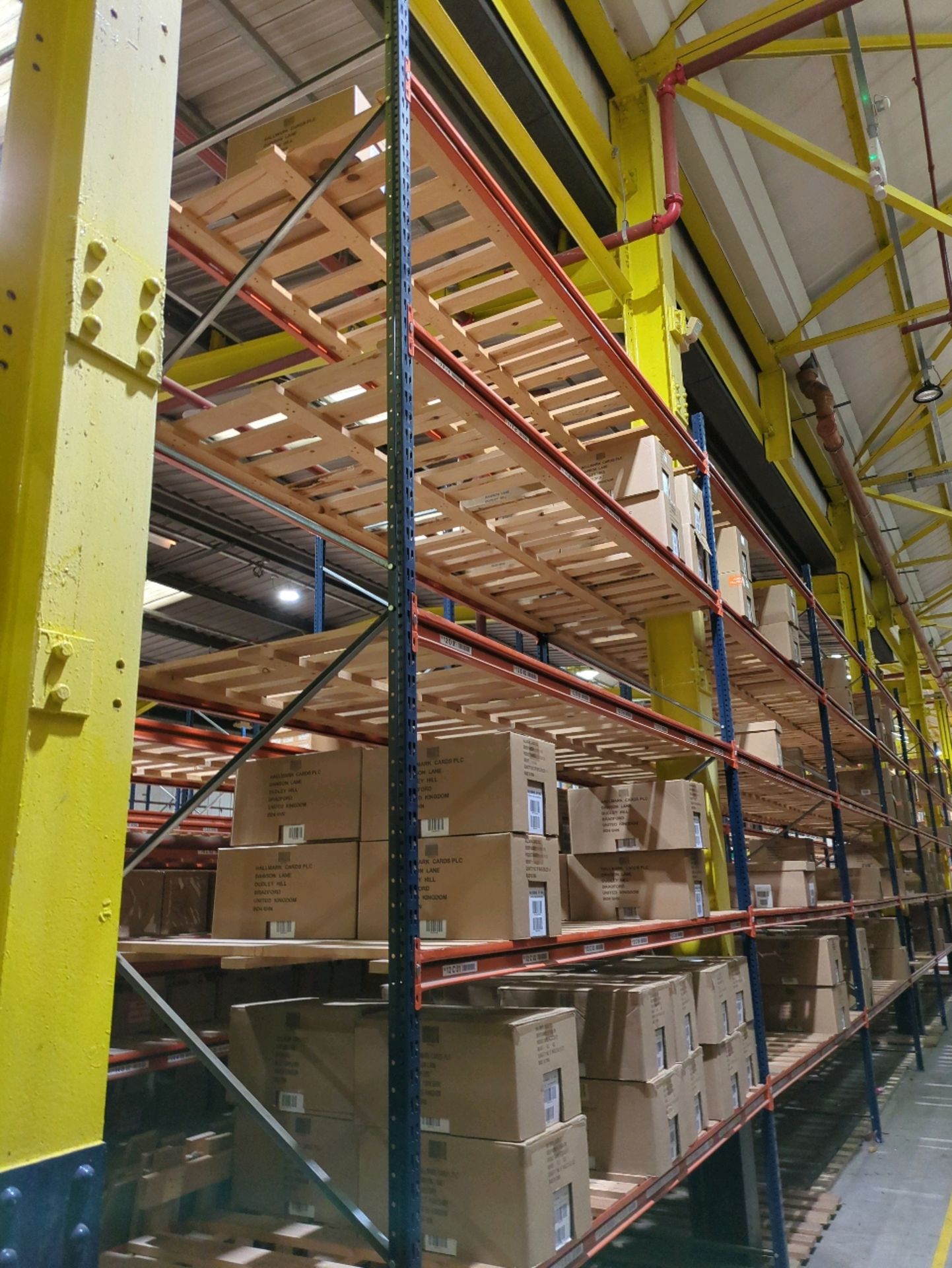 Run Of 9 Bays Of Boltless Industrial Pallet Racking - Image 3 of 13
