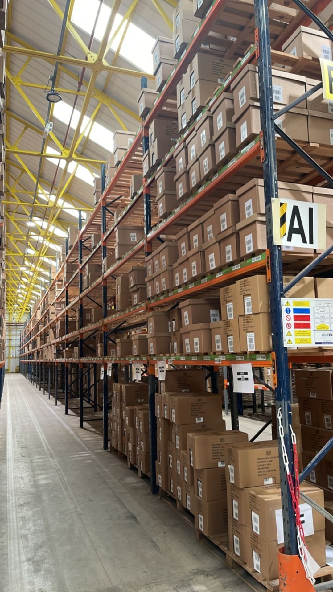 Run Of 44 Bays Of Back To Back Boltless Industrial Pallet Racking - Image 2 of 13