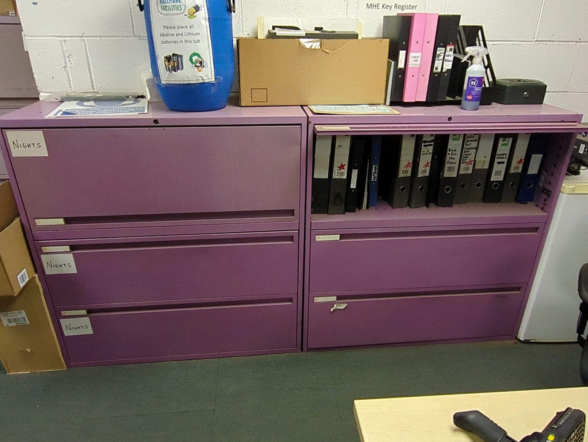 Storage Cabinets x2 - Image 2 of 3