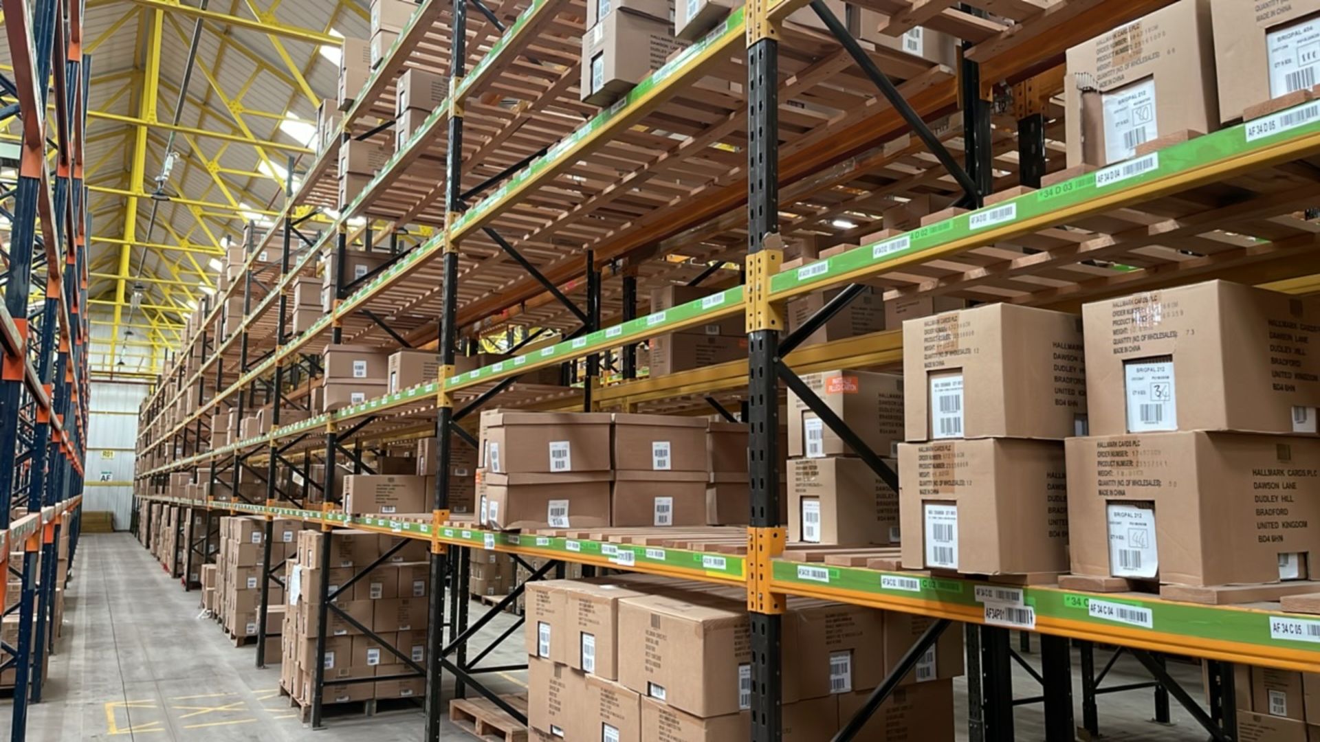 Run Of 42 Bays Of Back To Back Boltless Industrial Pallet Racking - Image 11 of 14