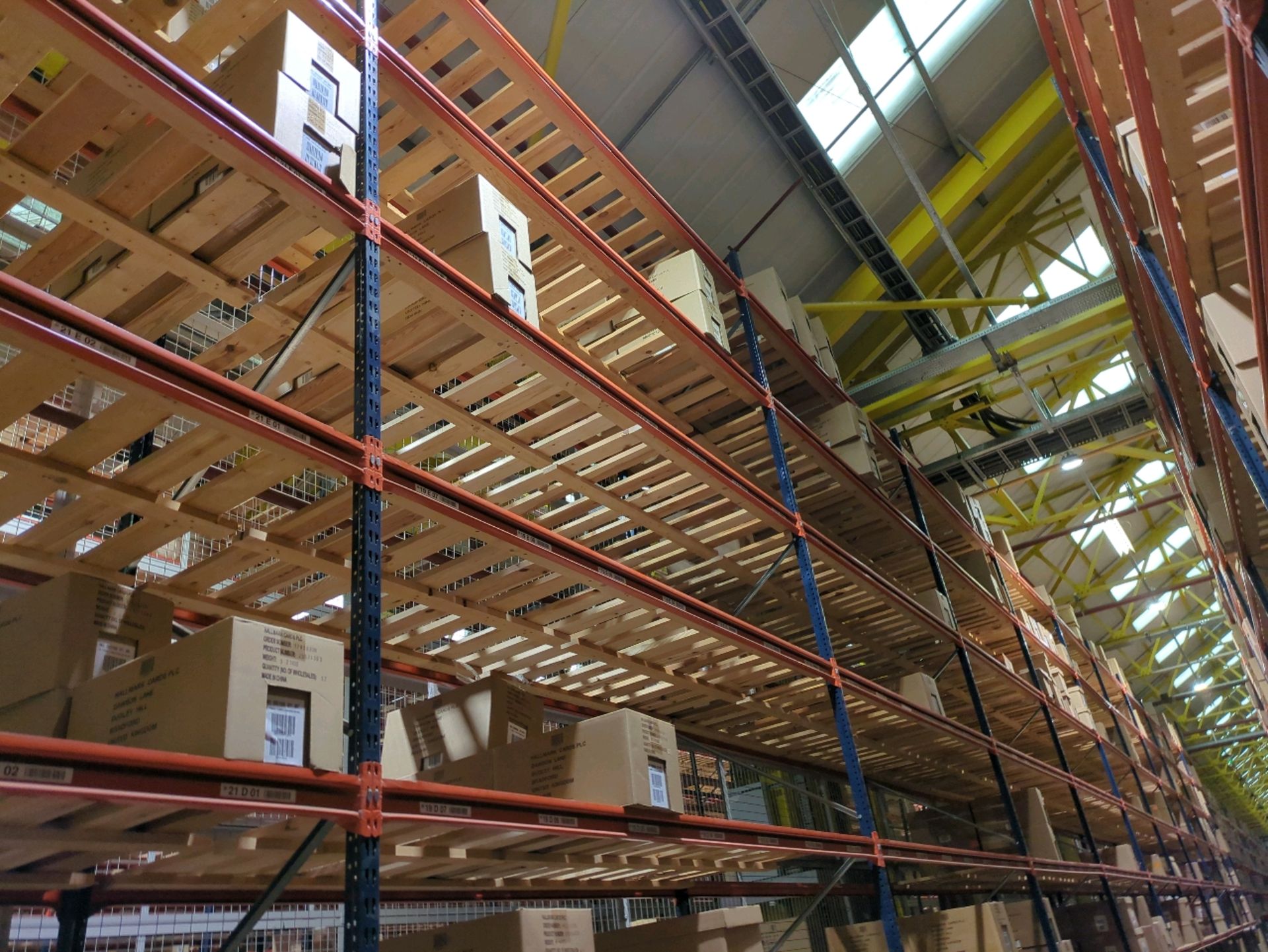 Run Of 12 Bays Of Boltless Industrial Pallet Racking - Image 8 of 9