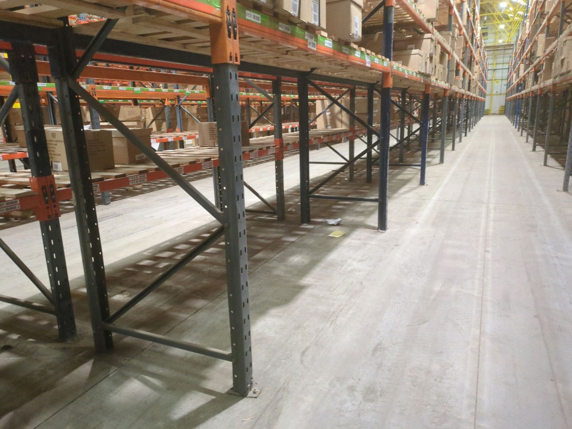 Run Of 44 Bays Of Back To Back Boltless Industrial Pallet Racking - Image 12 of 24