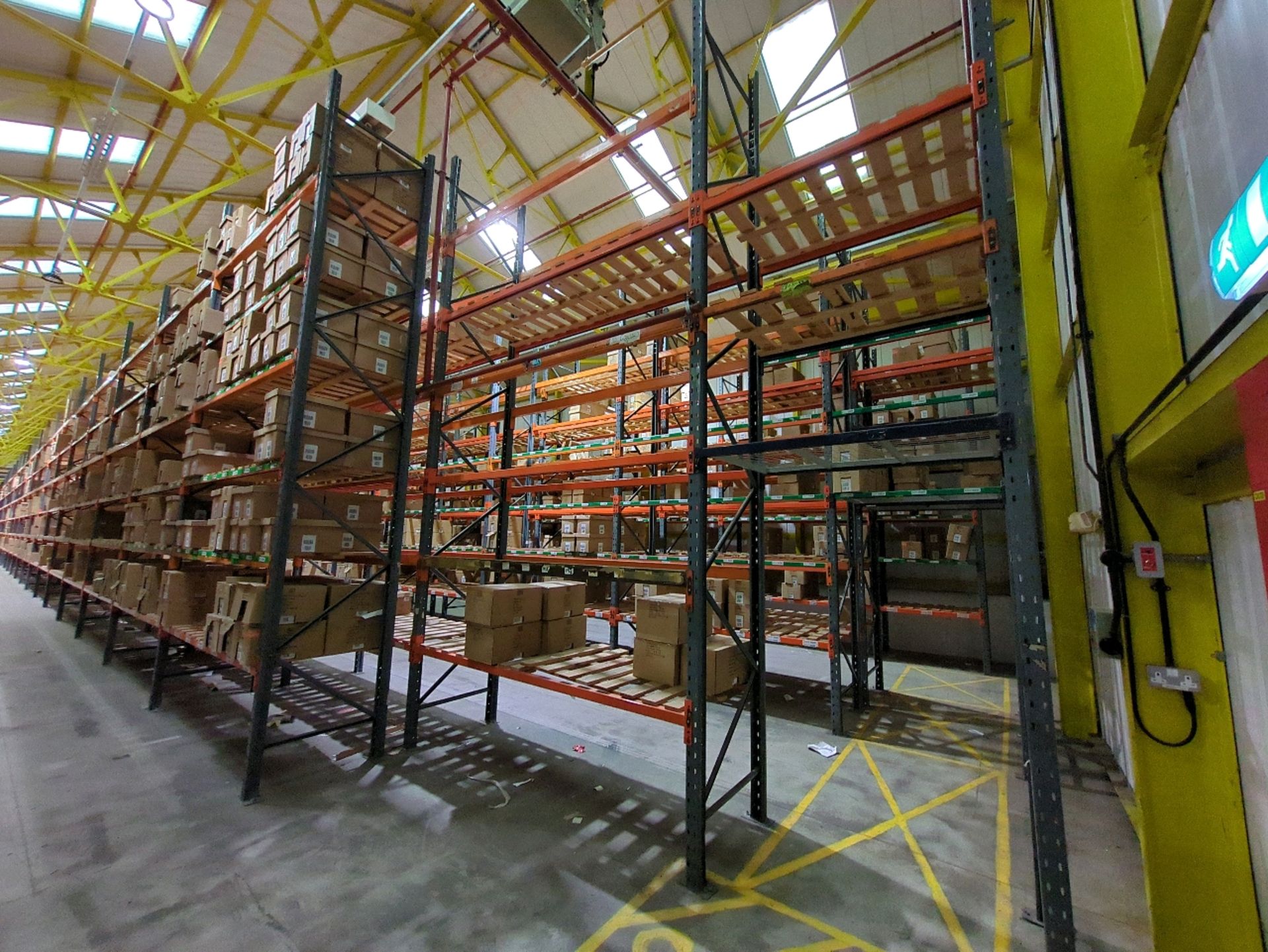 Run Of 42 Bays Of Back To Back Boltless Industrial Pallet Racking - Image 13 of 17