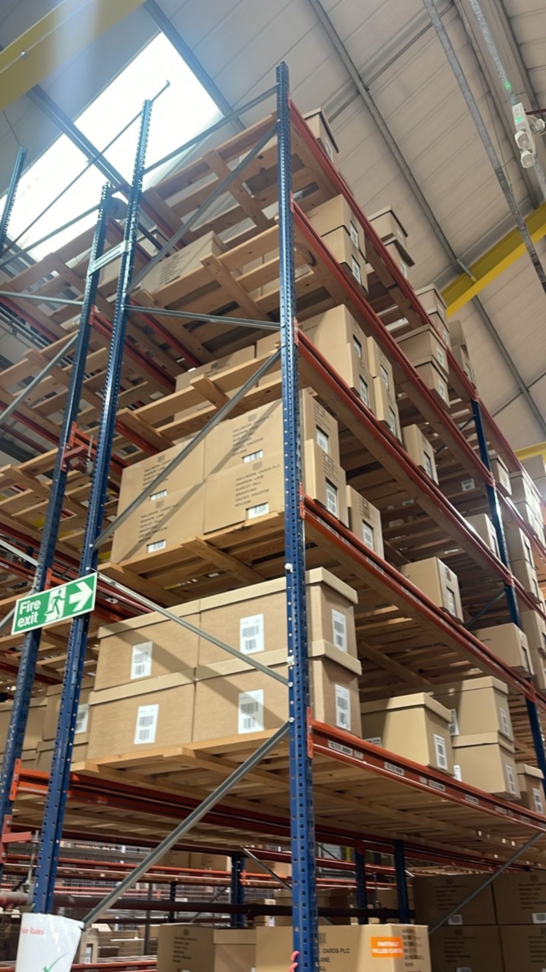 Run Of 24 Bays Of Back To Back Boltless Industrial Pallet Racking - Image 4 of 11