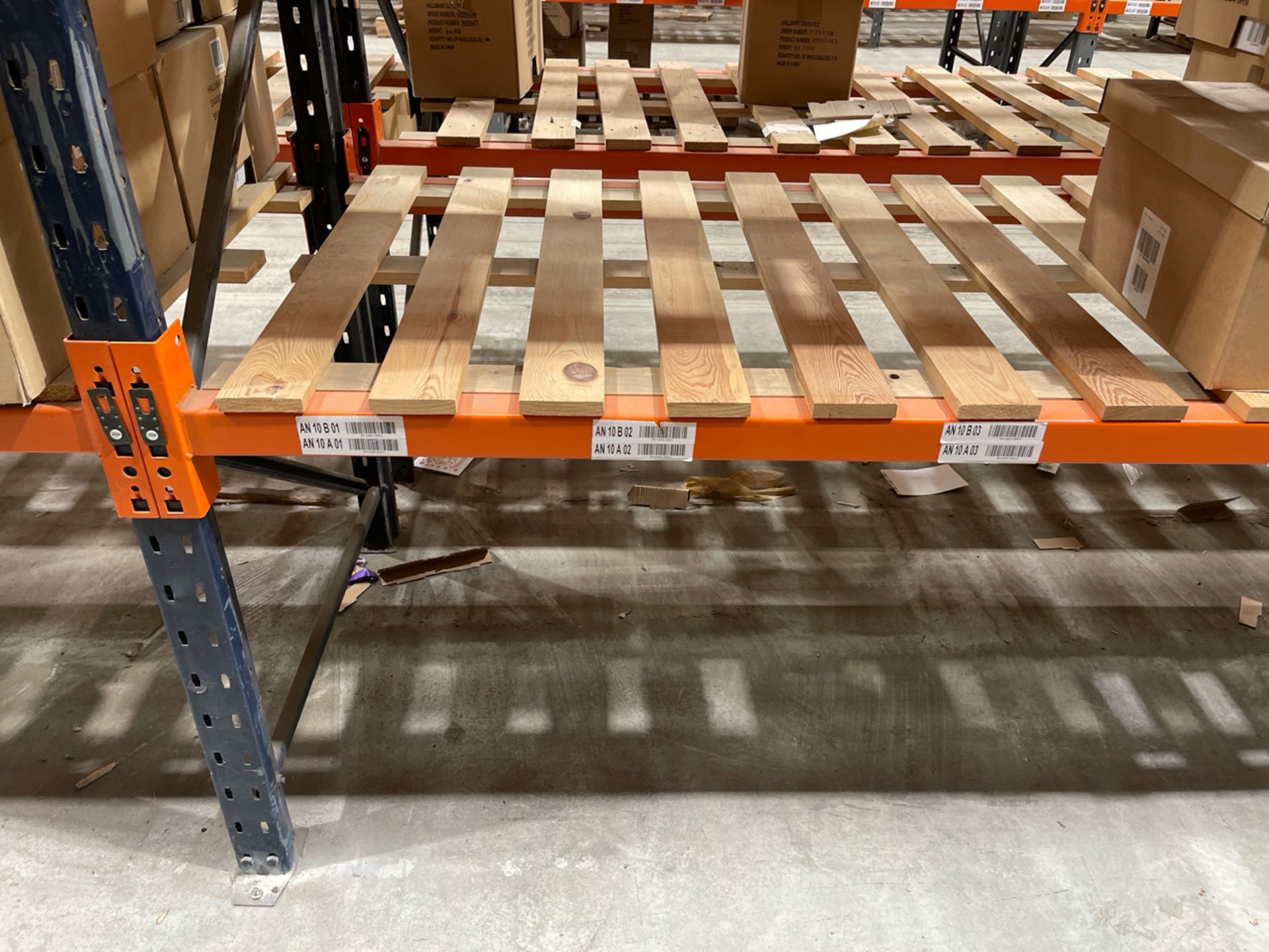 Run Of 44 Bays Of Back To Back Boltless Industrial Pallet Racking - Image 12 of 13