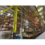 Run Of 12 Bays Of Boltless Industrial Pallet Racking